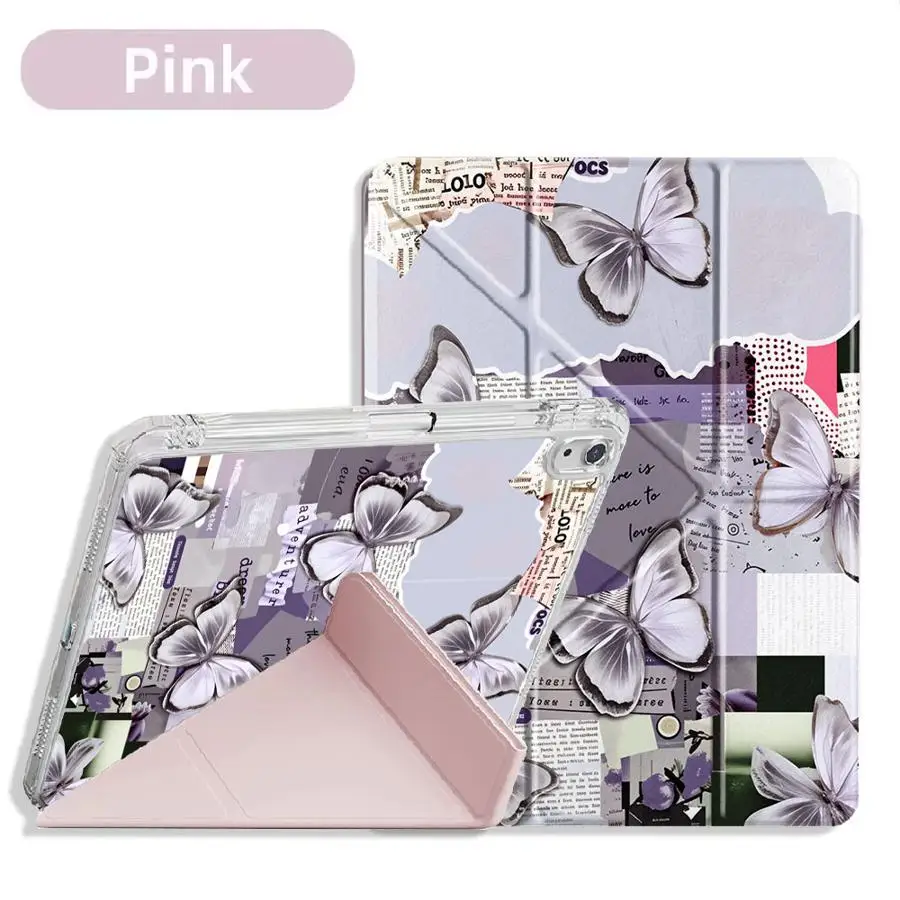 Holder Cover Tablet Case For iPad Pro 2025 Mini 6 7 Air 4 5 M3 M2 M4 11inch 11th 10th 9th 8th 7th 12.9inch Y-Fold Butterfly
Holder Cover Tablet Case For iPad Pro 2025 Mini 6 7 Air 4 5 M3 M2 M4 11inch 11th 10th 9th 8th 7th 12.9inch Y-Fold Butterfly