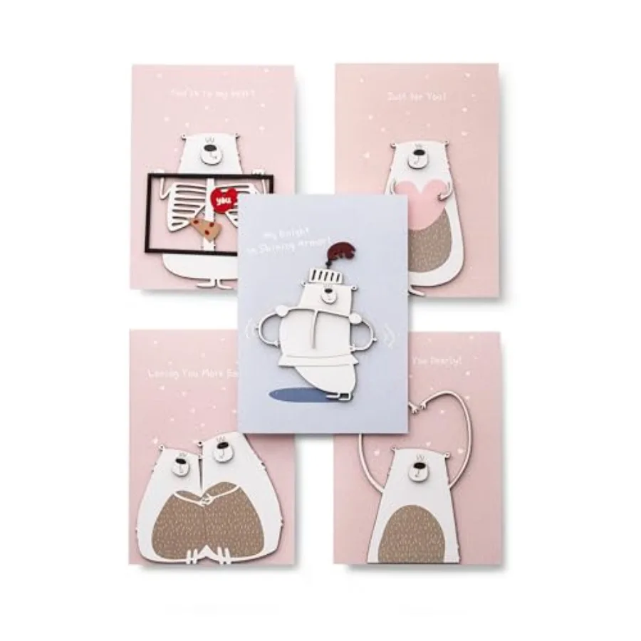 Handmade Greeting Card with Premium 3D Wooden Design Set of 5 Gift Cards with Kraft Envelopes Ideal for All Occasions: Mother's
Handmade Greeting Card with Premium 3D Wooden Design Set of 5 Gift Cards with Kraft Envelopes Ideal for All Occasions: Mother's