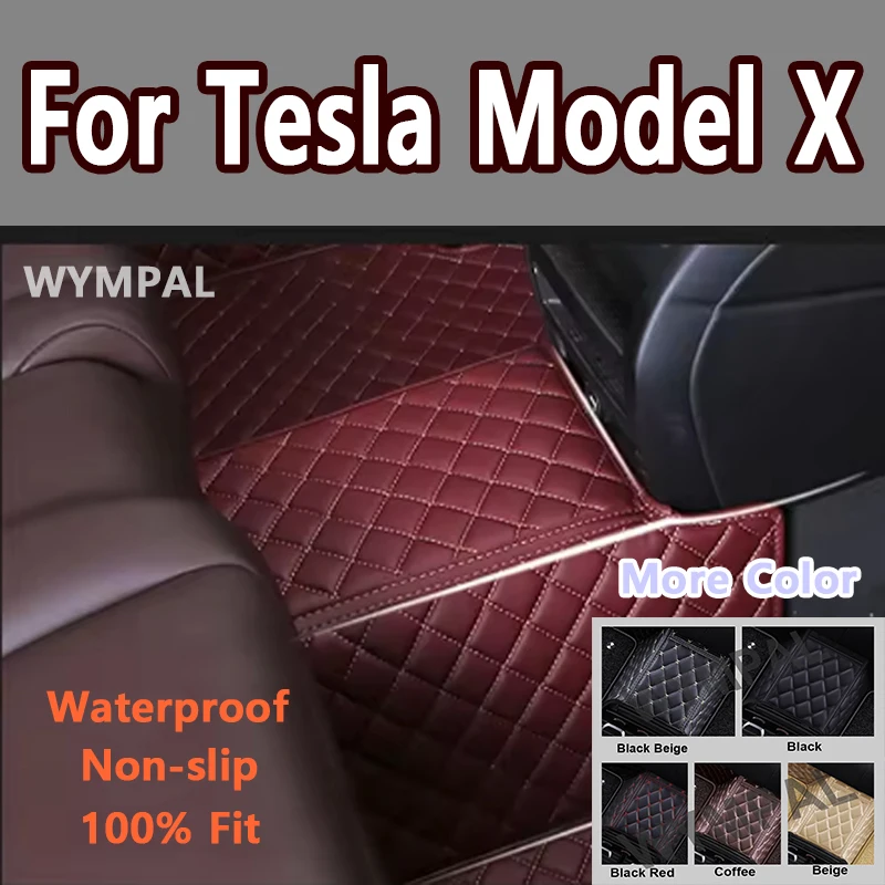 Роскошные автомобильные коврики для Tesla Model X 2016 ~ 2022 6-местный набор противогрязных напольных ковриков для Tesla Model X Accessoires Автомобильные коврики
Роскошные автомобильные коврики для Tesla Model X 2016 ~ 2022 6-местный набор противогрязных напольных ковриков для Tesla Model X Accessoires Автомобильные коврики