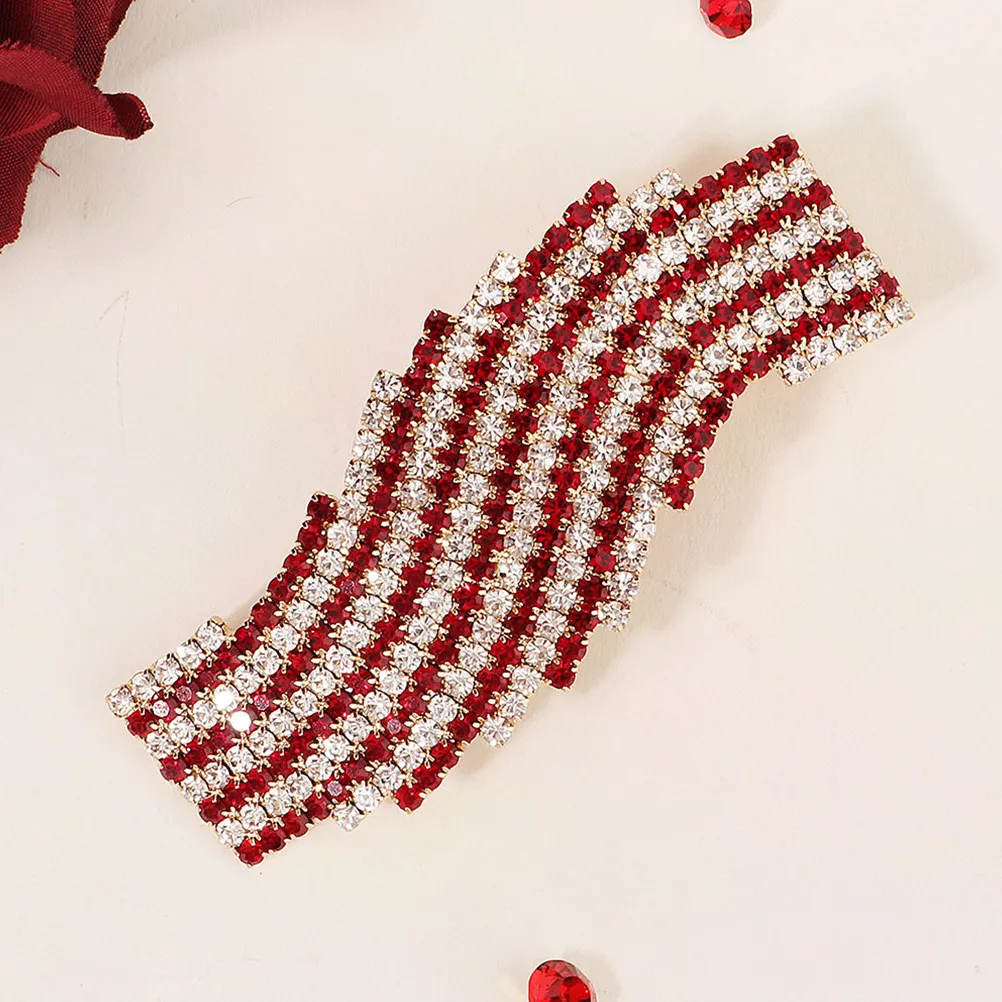 Rhinestone Hair Clip Bridal Accessory Stylish Bling Wedding Party Decorative Pin Rhinestone Barrettes
Rhinestone Hair Clip Bridal Accessory Stylish Bling Wedding Party Decorative Pin Rhinestone Barrettes