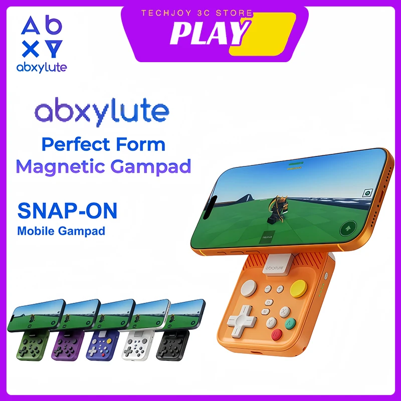 Abxylute M4 Snap-On телефонный контроллер, магнитный мини-мобильный Gampad, портативный ретро-контроллер с MagSafe Snap для IOS/Android/переключателя/ПК, подарок
Abxylute M4 Snap-On телефонный контроллер, магнитный мини-мобильный Gampad, портативный ретро-контроллер с MagSafe Snap для IOS/Android/переключателя/ПК, подарок