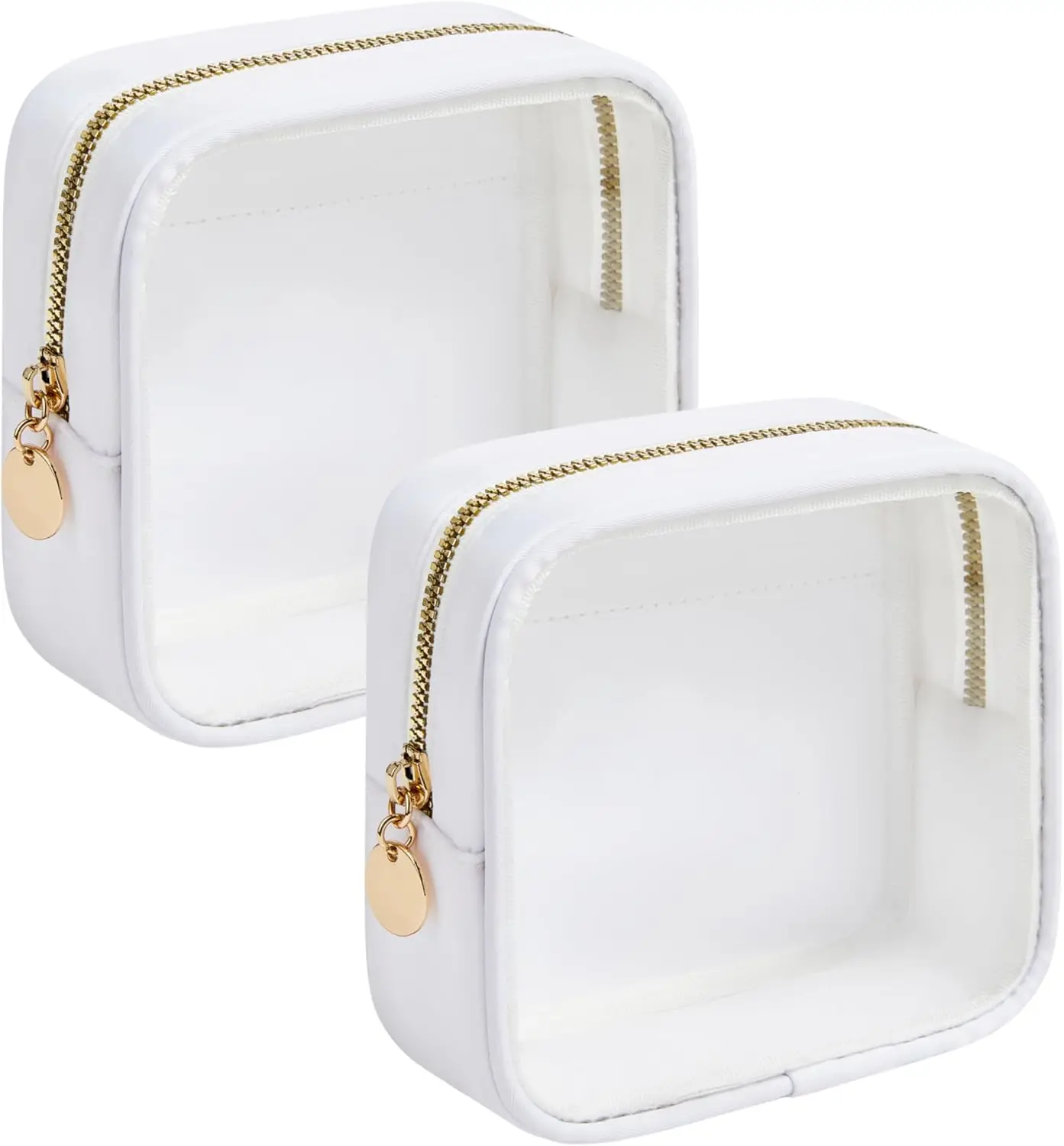 Clear Makeup Bag for Purse Mini Makeup Bag Small Cosmetic Pouch for Women Cosmetic Organizer Travel Case, 2 Pack
Clear Makeup Bag for Purse Mini Makeup Bag Small Cosmetic Pouch for Women Cosmetic Organizer Travel Case, 2 Pack