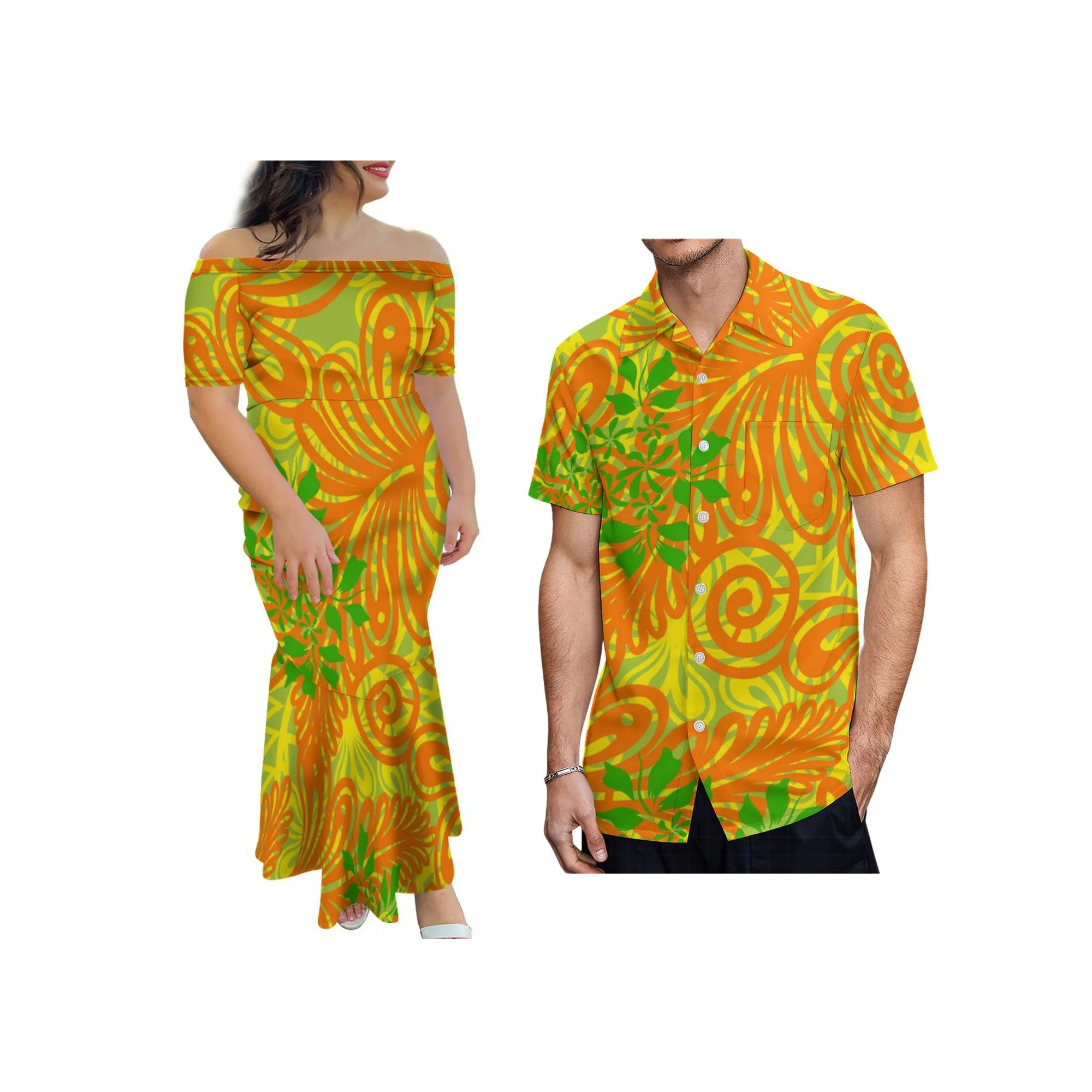One Shoulder Fishtail Women's Dress Polynesian Samoan Mermaid Style Drape Off Shoulder Dress
One Shoulder Fishtail Women's Dress Polynesian Samoan Mermaid Style Drape Off Shoulder Dress