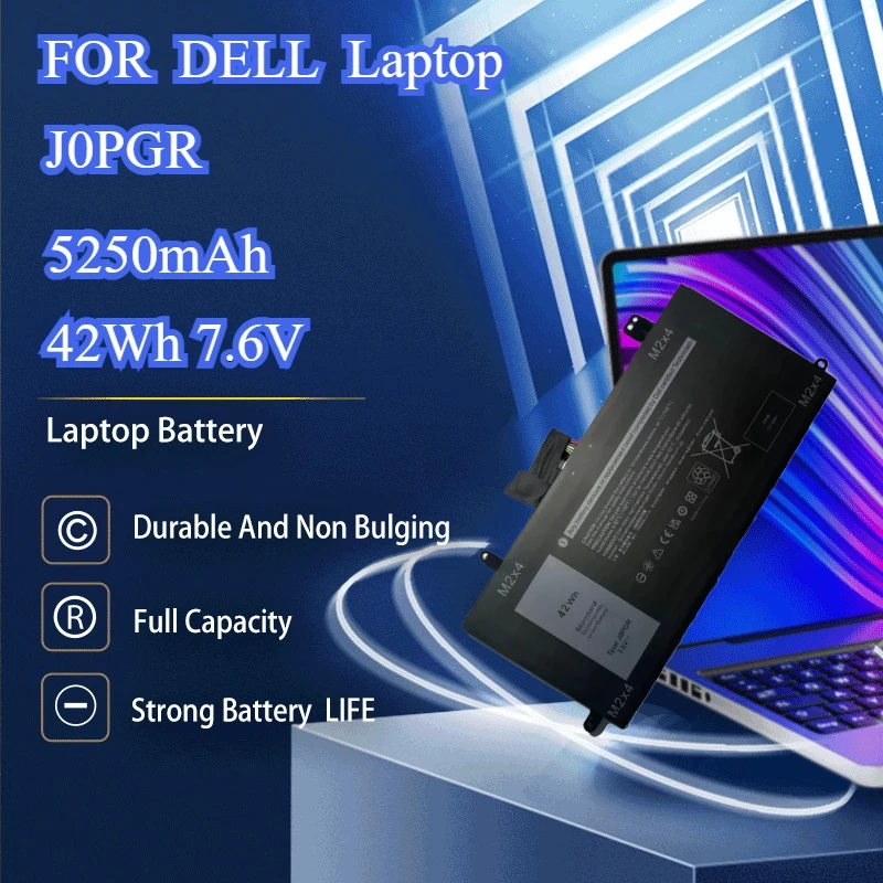 LIXI 7.6V 5250mAh J0PGR Laptop Battery Replacement for Dell Latitude 12 5290 2-in-1 T17G 0J0PGR 1WND8 X16TW 0X16TW 0FTH6F
LIXI 7.6V 5250mAh J0PGR Laptop Battery Replacement for Dell Latitude 12 5290 2-in-1 T17G 0J0PGR 1WND8 X16TW 0X16TW 0FTH6F