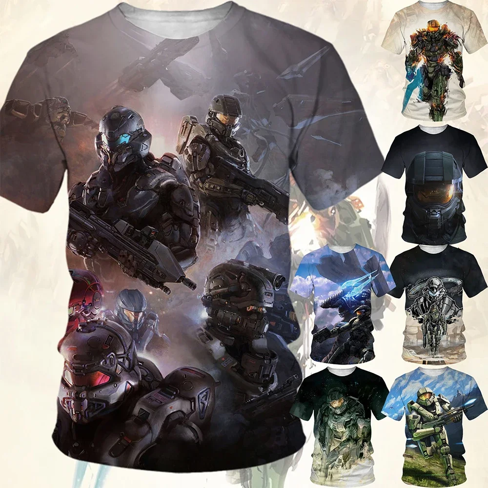 Summer fashion trend personalized 3D printing game T-shirt anime game casual cool comfortable short sleeved top
Summer fashion trend personalized 3D printing game T-shirt anime game casual cool comfortable short sleeved top