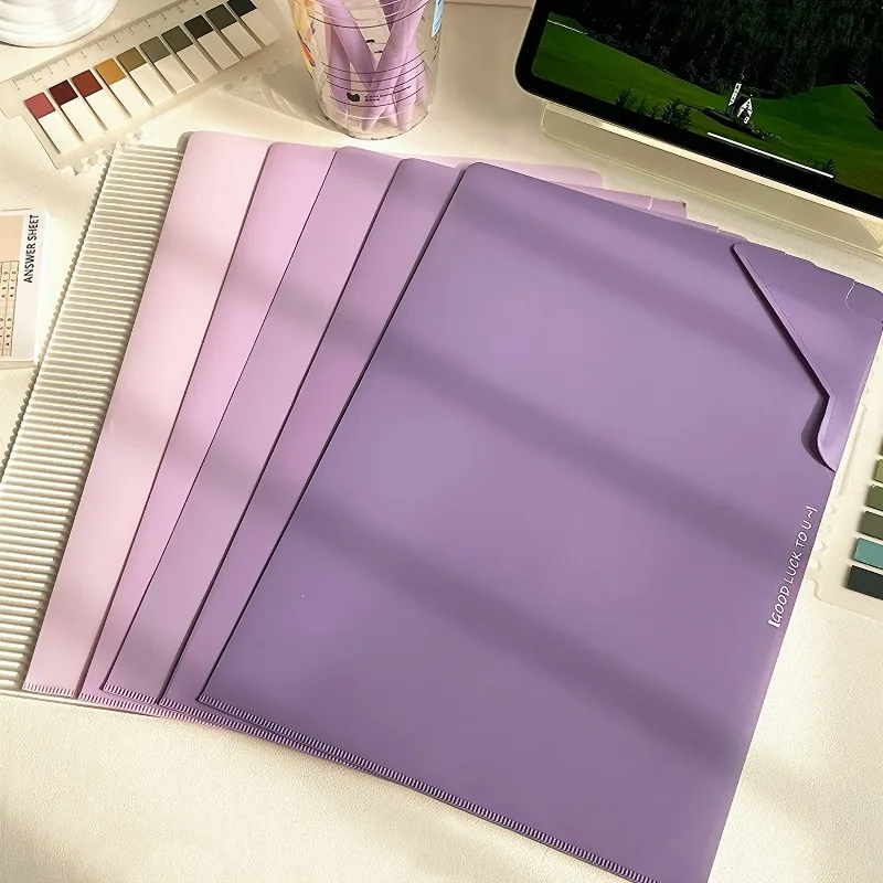 5pcs Gradient L-Shape Folders,Transparent Plastic File Organizer with Label, for School Exam Paper,Office Home Document Supplies
5pcs Gradient L-Shape Folders,Transparent Plastic File Organizer with Label, for School Exam Paper,Office Home Document Supplies