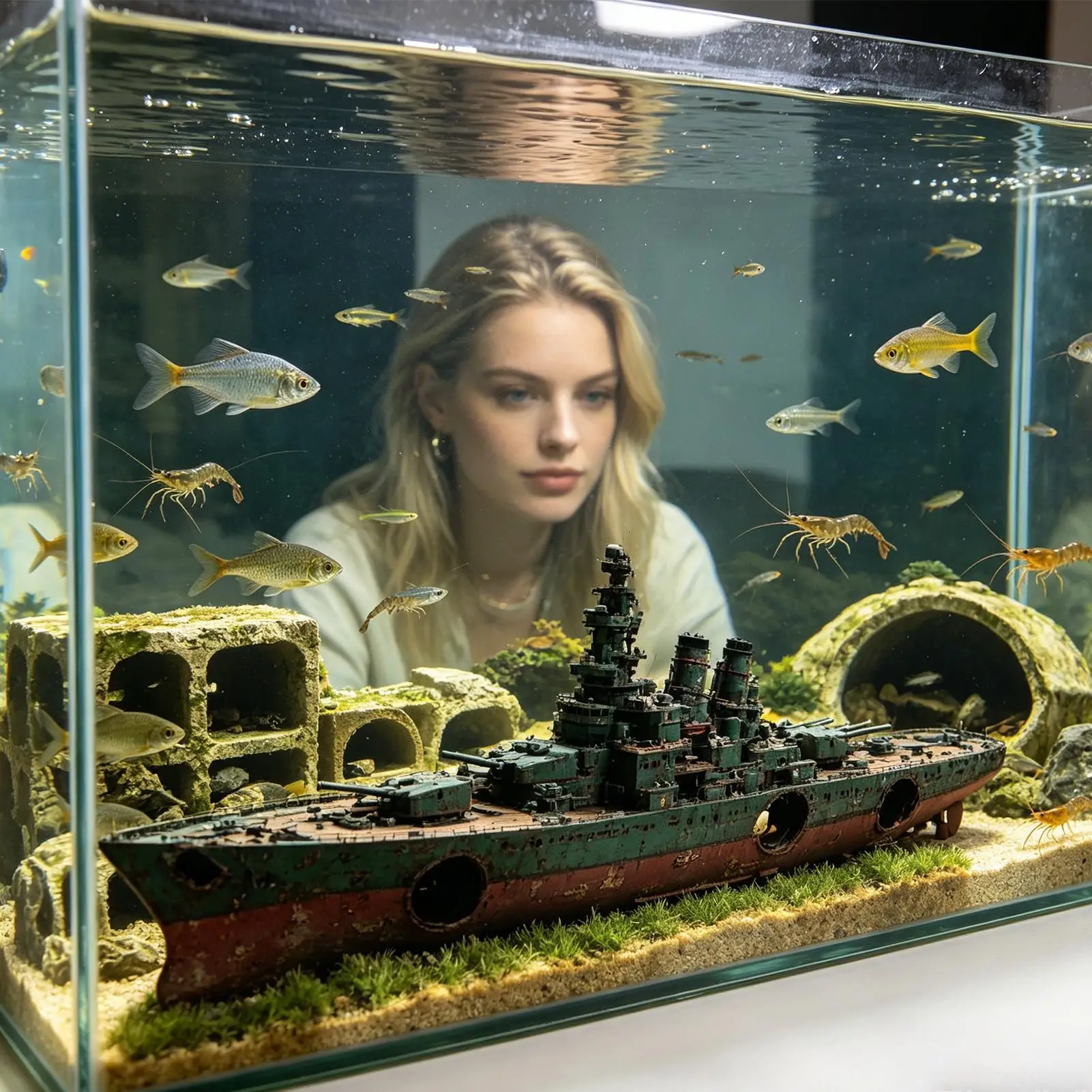 Fish Decorations For Tank Funny Artificial Resin Sunken Ship Betta Fish Tank Decor For Home Apartment Office Study Living Room
Fish Decorations For Tank Funny Artificial Resin Sunken Ship Betta Fish Tank Decor For Home Apartment Office Study Living Room