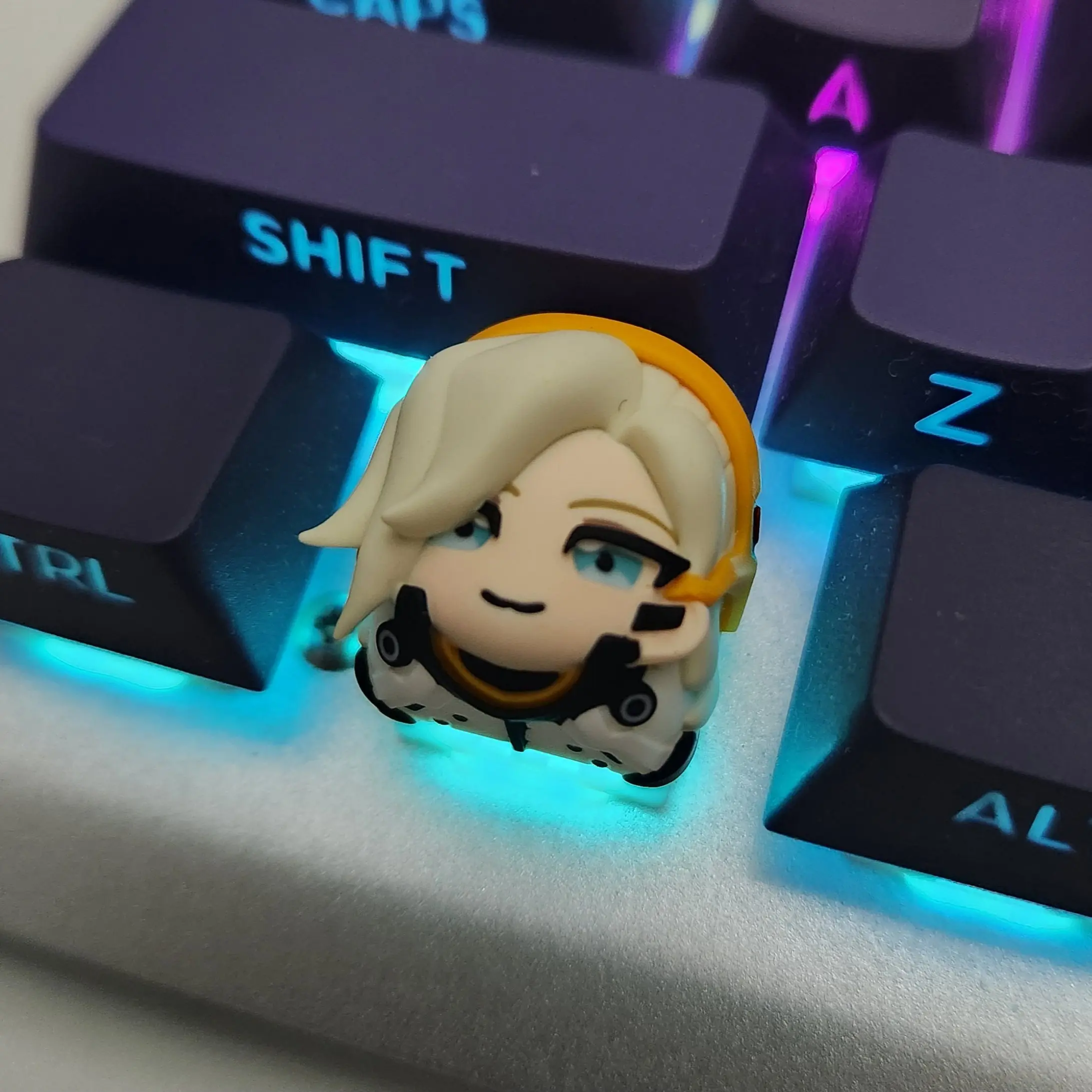 Кейкап Overwatch: Джуно, Д.ВА, Мерси, Кирико — персонализированный механический кейкап из смолы для клавиатуры, одиночный аниме-кейкап, ESC
Кейкап Overwatch: Джуно, Д.ВА, Мерси, Кирико — персонализированный механический кейкап из смолы для клавиатуры, одиночный аниме-кейкап, ESC