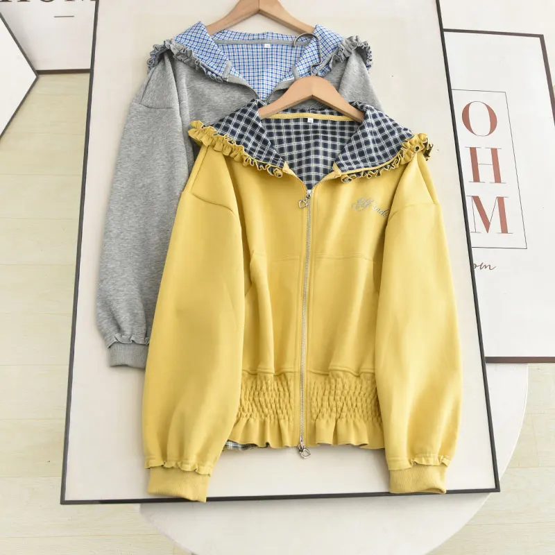 Повседневное ветровое пальто серии Sle Miu для колледжа, дизайн Sensation, маленький кружевной антивозрастной топ для отдыха, Новое поступление, осень 2025 г.
Повседневное ветровое пальто серии Sle Miu для колледжа, дизайн Sensation, маленький кружевной антивозрастной топ для отдыха, Новое поступление, осень 2025 г.