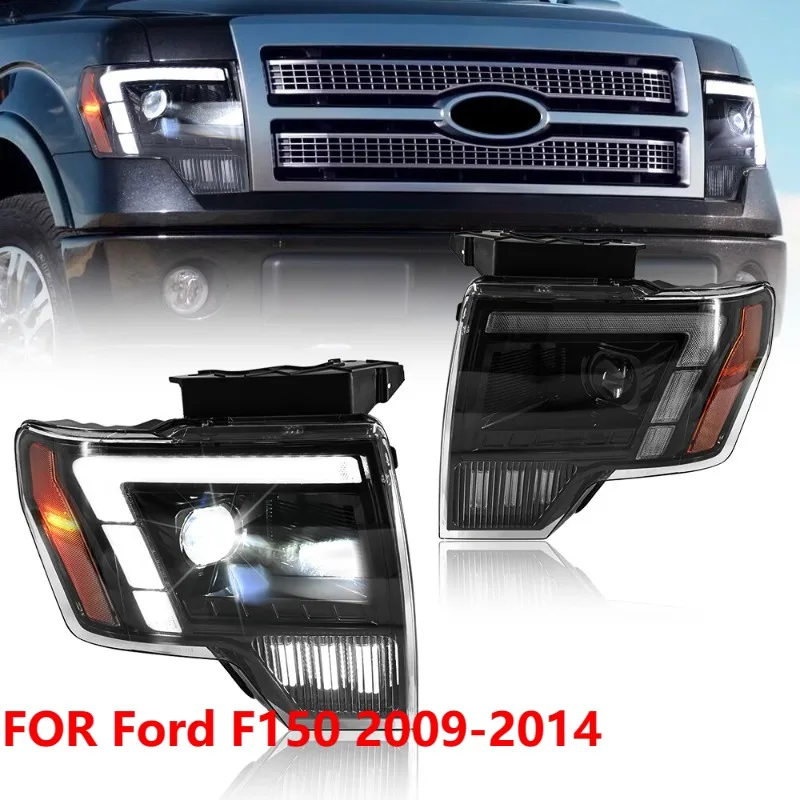 LED Projector Headlights For Ford F150 2009-2014 Front Lamp Assembly
LED Projector Headlights For Ford F150 2009-2014 Front Lamp Assembly