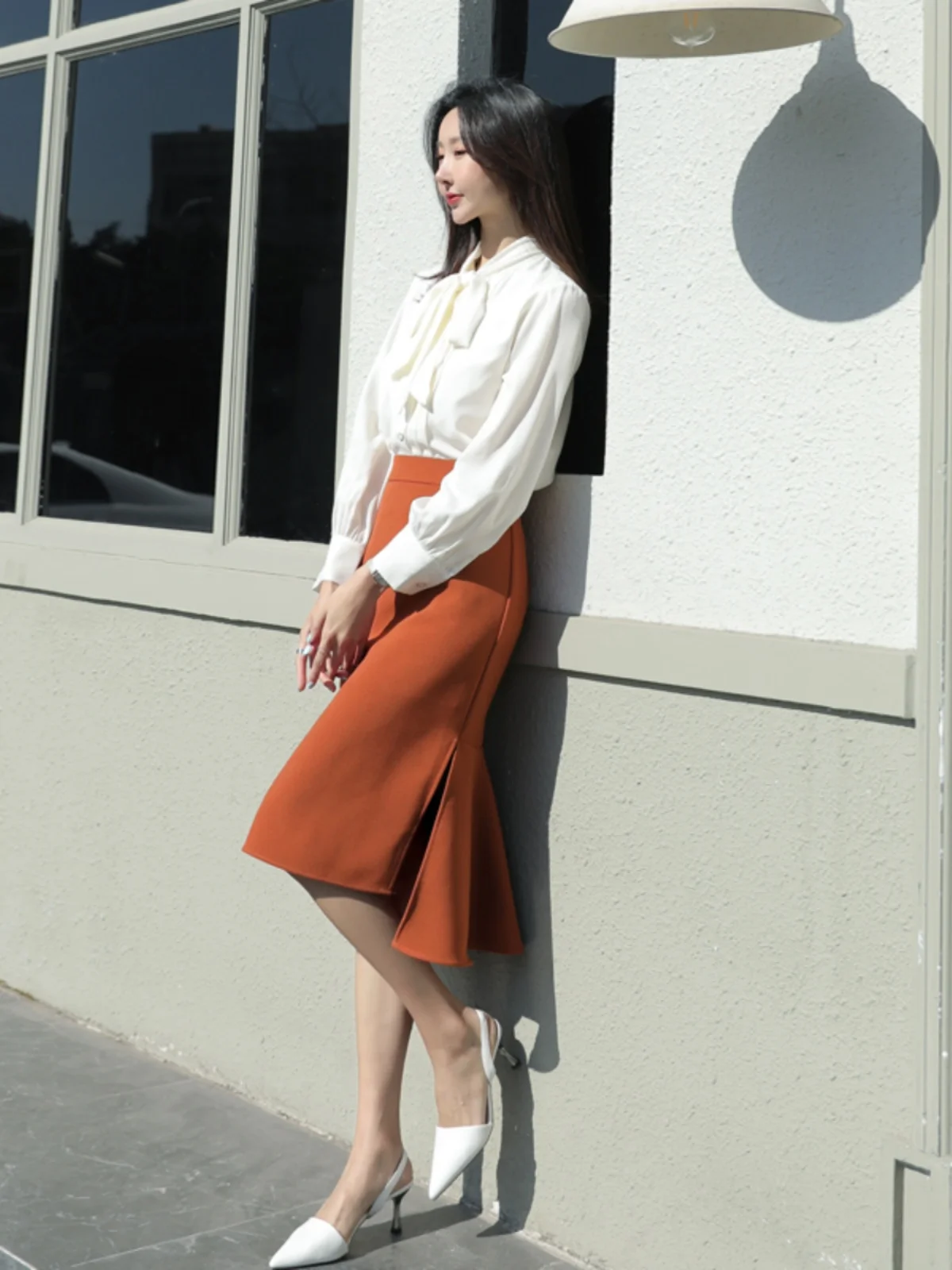 Design Sensation Fish Tail Skirt Asymmetrical A-Line Skirt for Women High Waist Zipper Style Casual Polyester Fiber
Design Sensation Fish Tail Skirt Asymmetrical A-Line Skirt for Women High Waist Zipper Style Casual Polyester Fiber