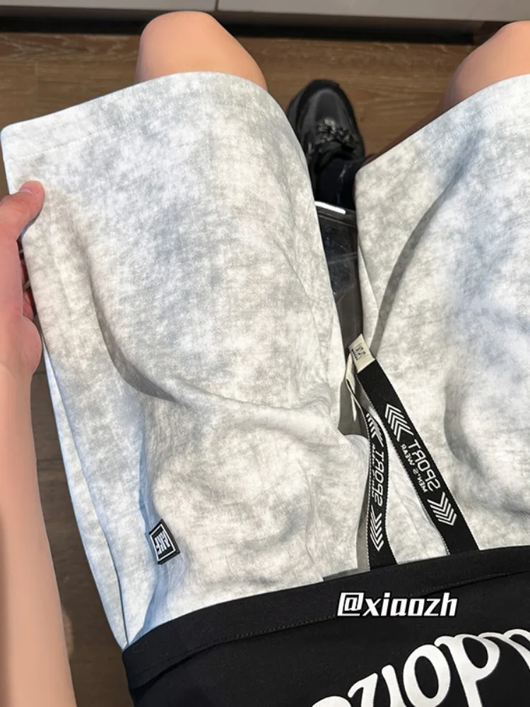 Мужские летние тонкие модные спортивные брюки-капри в стиле тай-дай, американские повседневные свободные широкие брюки для активного отдыха, дышащие
Мужские летние тонкие модные спортивные брюки-капри в стиле тай-дай, американские повседневные свободные широкие брюки для активного отдыха, дышащие