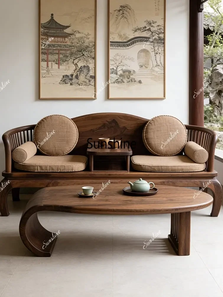 YNew Chinese Zen living room light luxury customized Luohan bed coffee table combination
YNew Chinese Zen living room light luxury customized Luohan bed coffee table combination