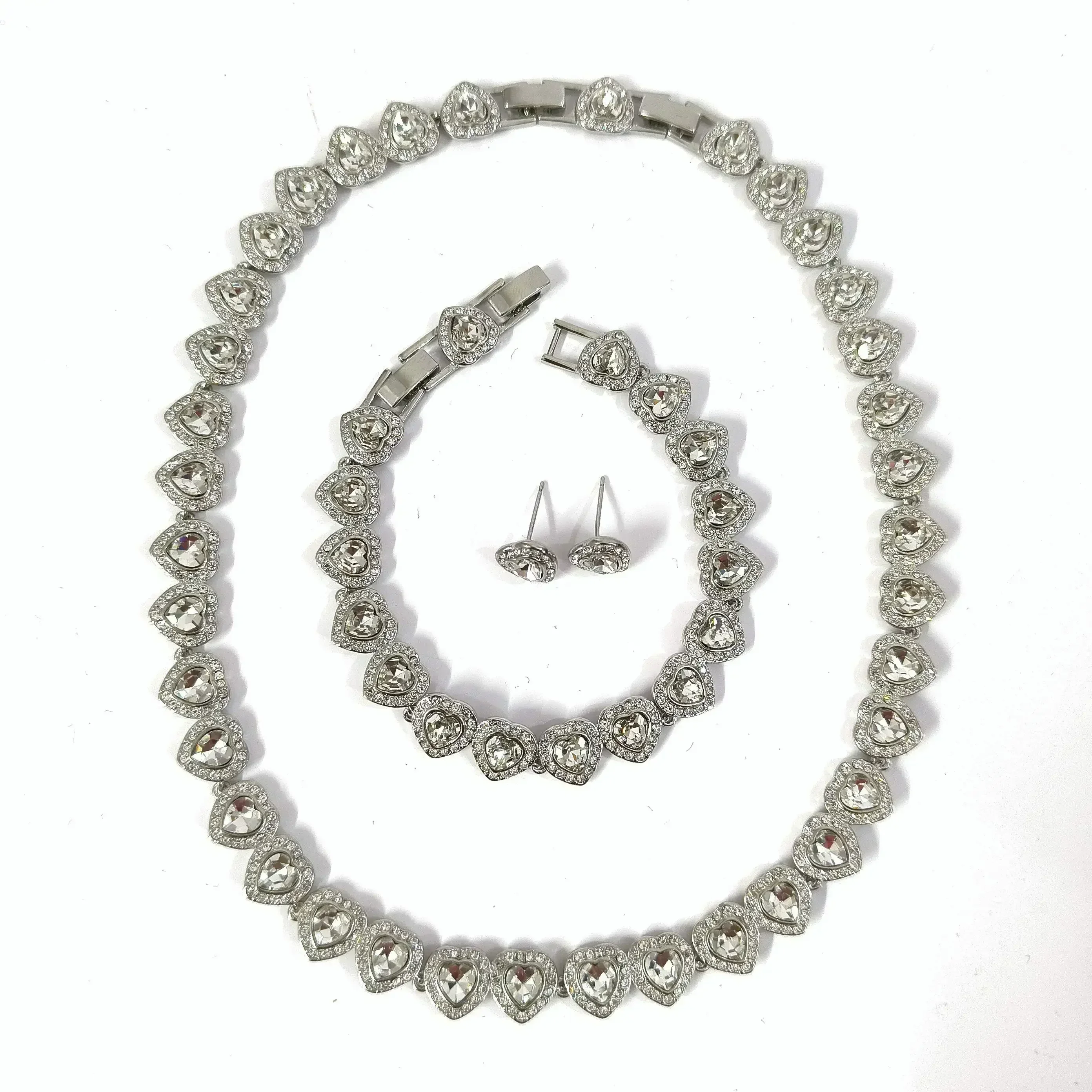 2025 New Swa Heart-shaped Necklace Bracelet Angel Set Ariana Grande Series Temperament and Simplicity
2025 New Swa Heart-shaped Necklace Bracelet Angel Set Ariana Grande Series Temperament and Simplicity