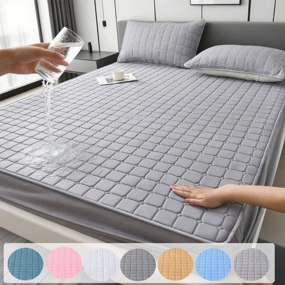 1pc Soft and Breathable Class A Maternal and Child Grade Thick Mattress Cover,100% Waterproof Mattress Protector (No Pillowcase)
1pc Soft and Breathable Class A Maternal and Child Grade Thick Mattress Cover,100% Waterproof Mattress Protector (No Pillowcase)