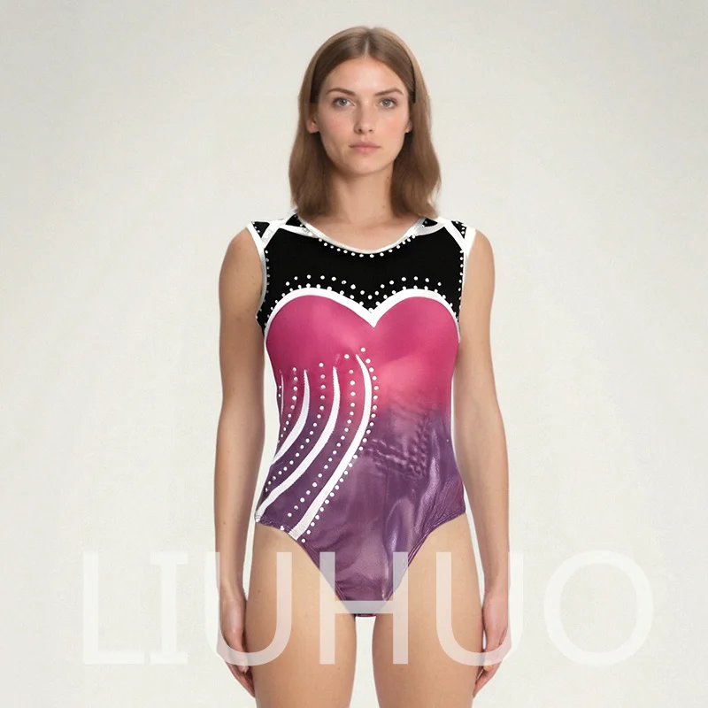 Gymnastic Dress Bodybuilding Competition Female Children Performing Professional Gymnastic Suit
Gymnastic Dress Bodybuilding Competition Female Children Performing Professional Gymnastic Suit