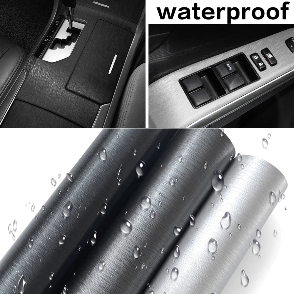 Vinyl Wrap Matt Brushed Aluminum Vinyl Wrap Film Waterproof PVC Foil Vehicle DIY Sticker Air Release Car Styling Car Accessories
Vinyl Wrap Matt Brushed Aluminum Vinyl Wrap Film Waterproof PVC Foil Vehicle DIY Sticker Air Release Car Styling Car Accessories