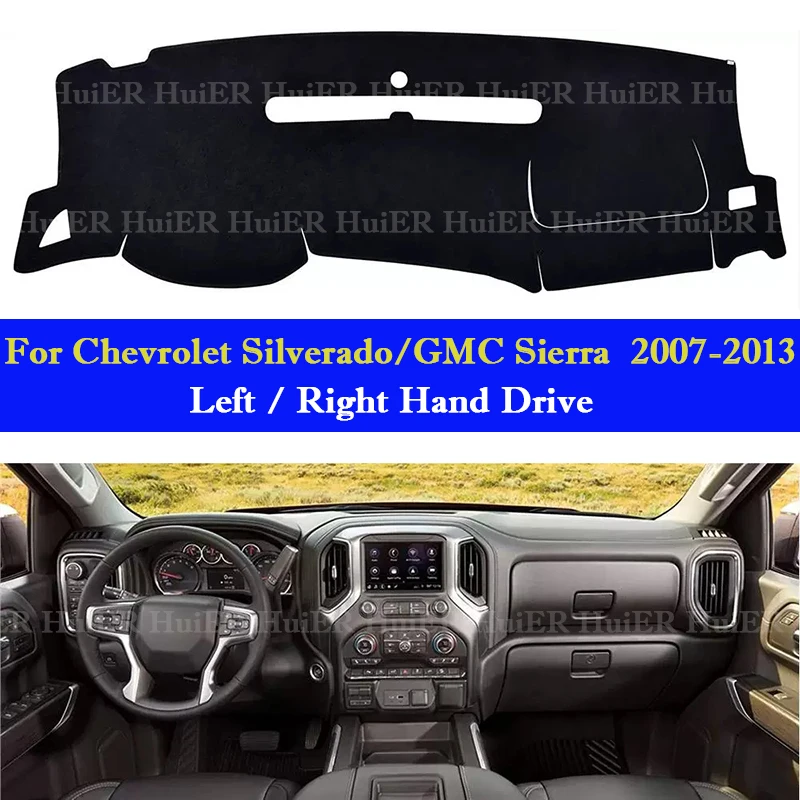 Car Dashmat Cover Dashboard Mat Protective Pad for Chevrolet Silverado GMC Sierra 2007-2013 Anti-Slip Mats Interior Accessories
Car Dashmat Cover Dashboard Mat Protective Pad for Chevrolet Silverado GMC Sierra 2007-2013 Anti-Slip Mats Interior Accessories