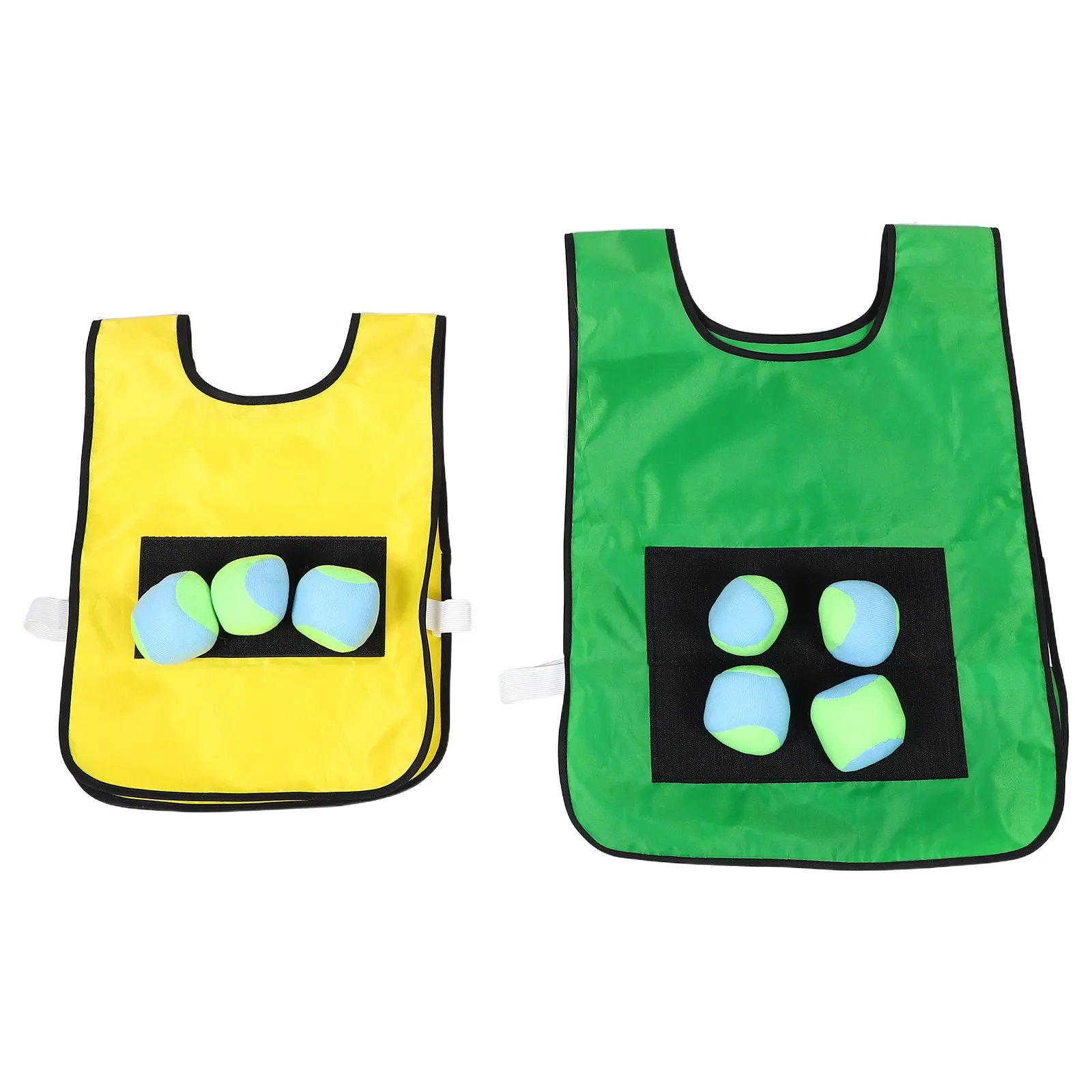 Набор из 2 комплектов: Детский жилет с липкими мячами для интерактивной игры в ловлю мяча для родителей и детей, для дома и улицы, легкий спортивный набор для игры в доджбол
Набор из 2 комплектов: Детский жилет с липкими мячами для интерактивной игры в ловлю мяча для родителей и детей, для дома и улицы, легкий спортивный набор для игры в доджбол