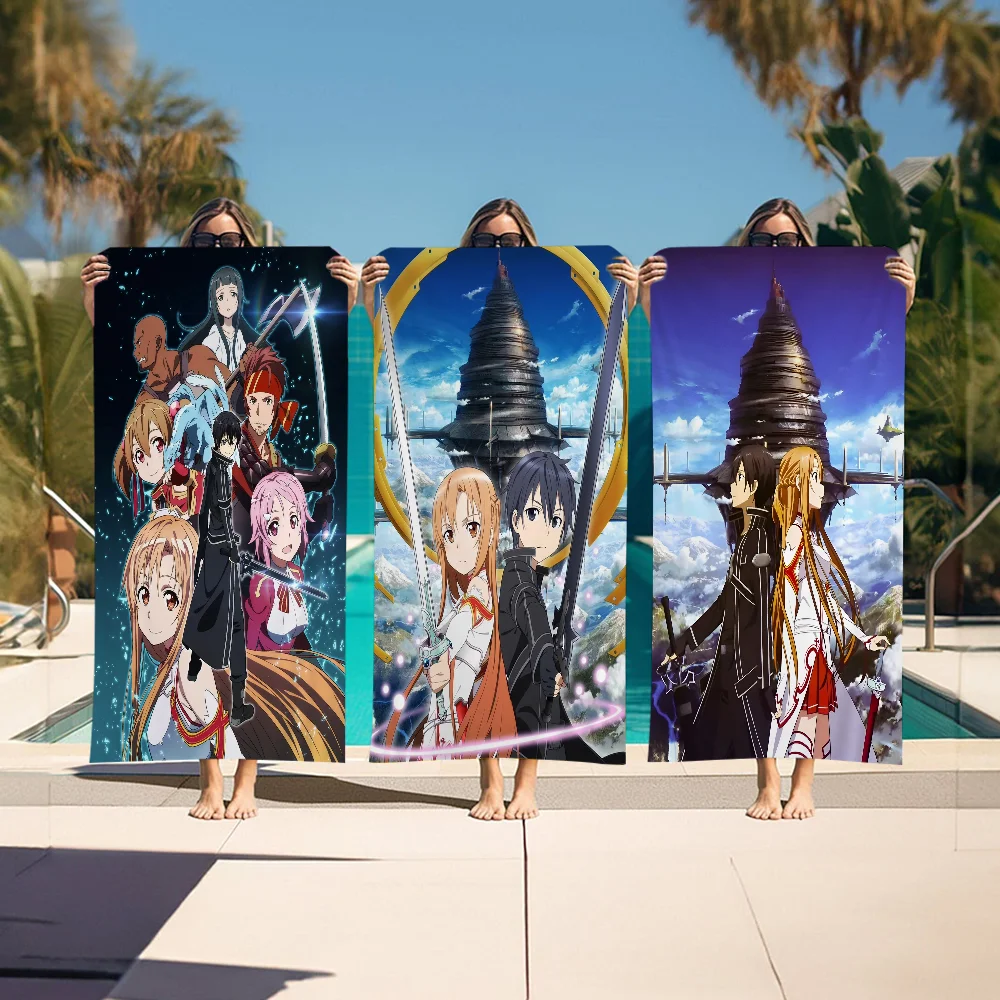 Sword Art Online Big Microfiber Beach Towels Quick Dry Towel Sand Beach Towels Pool Towel For Travel Swim Pool Yoga
Sword Art Online Big Microfiber Beach Towels Quick Dry Towel Sand Beach Towels Pool Towel For Travel Swim Pool Yoga