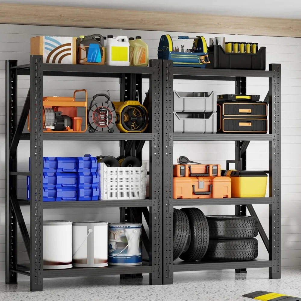 Garage Shelving, 3000LBS 32" W Garage Shelving Heavy Duty 4-Tier Metal Storage Shelves Adjustable Shelf Unit, Storage Rack
Garage Shelving, 3000LBS 32" W Garage Shelving Heavy Duty 4-Tier Metal Storage Shelves Adjustable Shelf Unit, Storage Rack