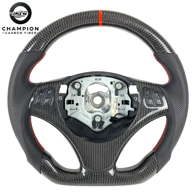 Carbon Fiber Steering Wheel Car Interior for BMW M3 M4 E82 E87 E88 E81 E92 E93 E90 E91 Upgraded Car Steering Wheel
Carbon Fiber Steering Wheel Car Interior for BMW M3 M4 E82 E87 E88 E81 E92 E93 E90 E91 Upgraded Car Steering Wheel