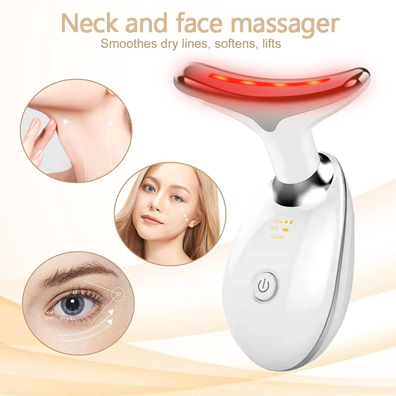 Face and Neck Massager,7 Color LED Facial Massager for Skin Care,Light Therapy for Face, Multifunctional Beauty Massager Tools
Face and Neck Massager,7 Color LED Facial Massager for Skin Care,Light Therapy for Face, Multifunctional Beauty Massager Tools