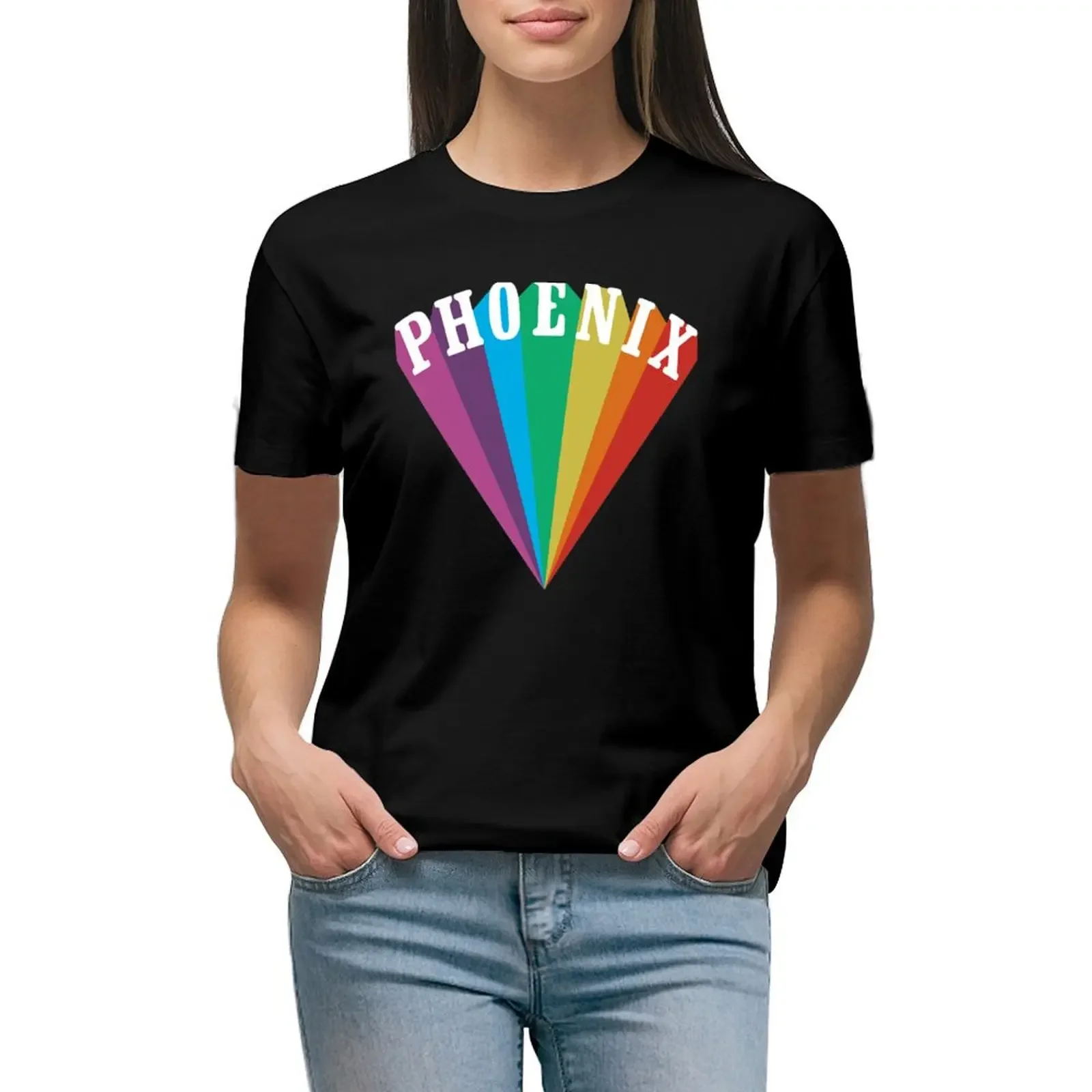 Phoenix Rainbow 2.0 T-Shirt anime clothes animal print shirt for girls sublime Summer Women's clothing
Phoenix Rainbow 2.0 T-Shirt anime clothes animal print shirt for girls sublime Summer Women's clothing