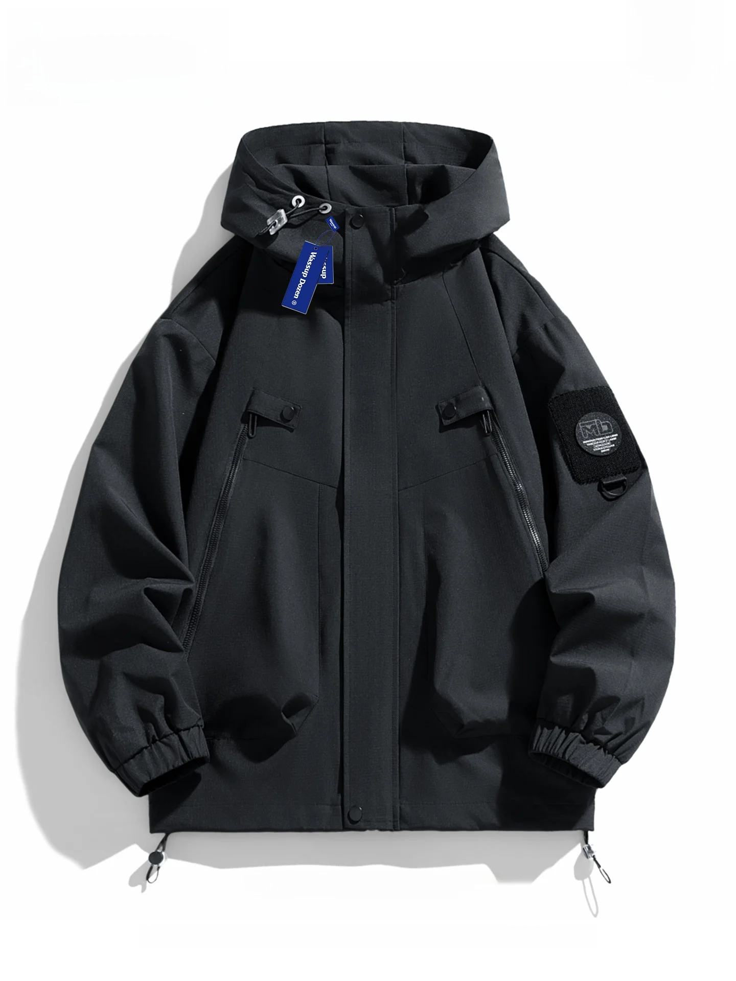 Cleanfit American Sle Loose Fit Hoodie Jaet Functional Versatile Men's Outerwear Wassup Dozen Youthful Trendy Zipper Closure
Cleanfit American Sle Loose Fit Hoodie Jaet Functional Versatile Men's Outerwear Wassup Dozen Youthful Trendy Zipper Closure