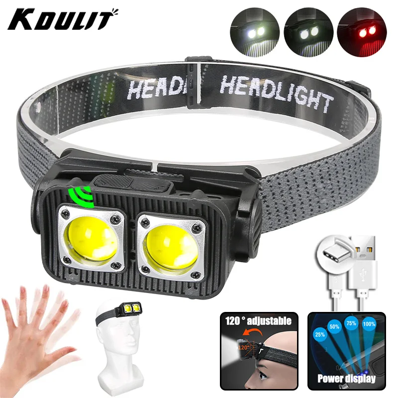 Super Bright Led Headlamp Portable COB Sensor HeadLight With 18650 Battery USB Rechargeable Head Flashlight For Fishing Camping
Super Bright Led Headlamp Portable COB Sensor HeadLight With 18650 Battery USB Rechargeable Head Flashlight For Fishing Camping