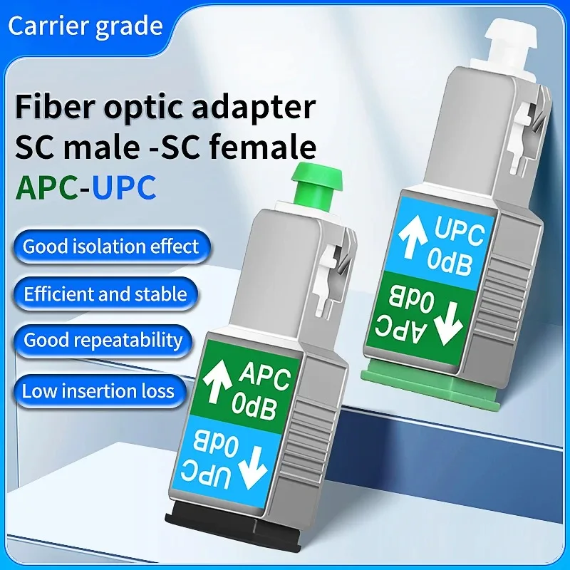 Fiber Optic Adapter Fiber Tools Single Mode SCUPC/SCAPC Male/Female Optical Fiber Cable Interface Connection Coupler Converter
Fiber Optic Adapter Fiber Tools Single Mode SCUPC/SCAPC Male/Female Optical Fiber Cable Interface Connection Coupler Converter