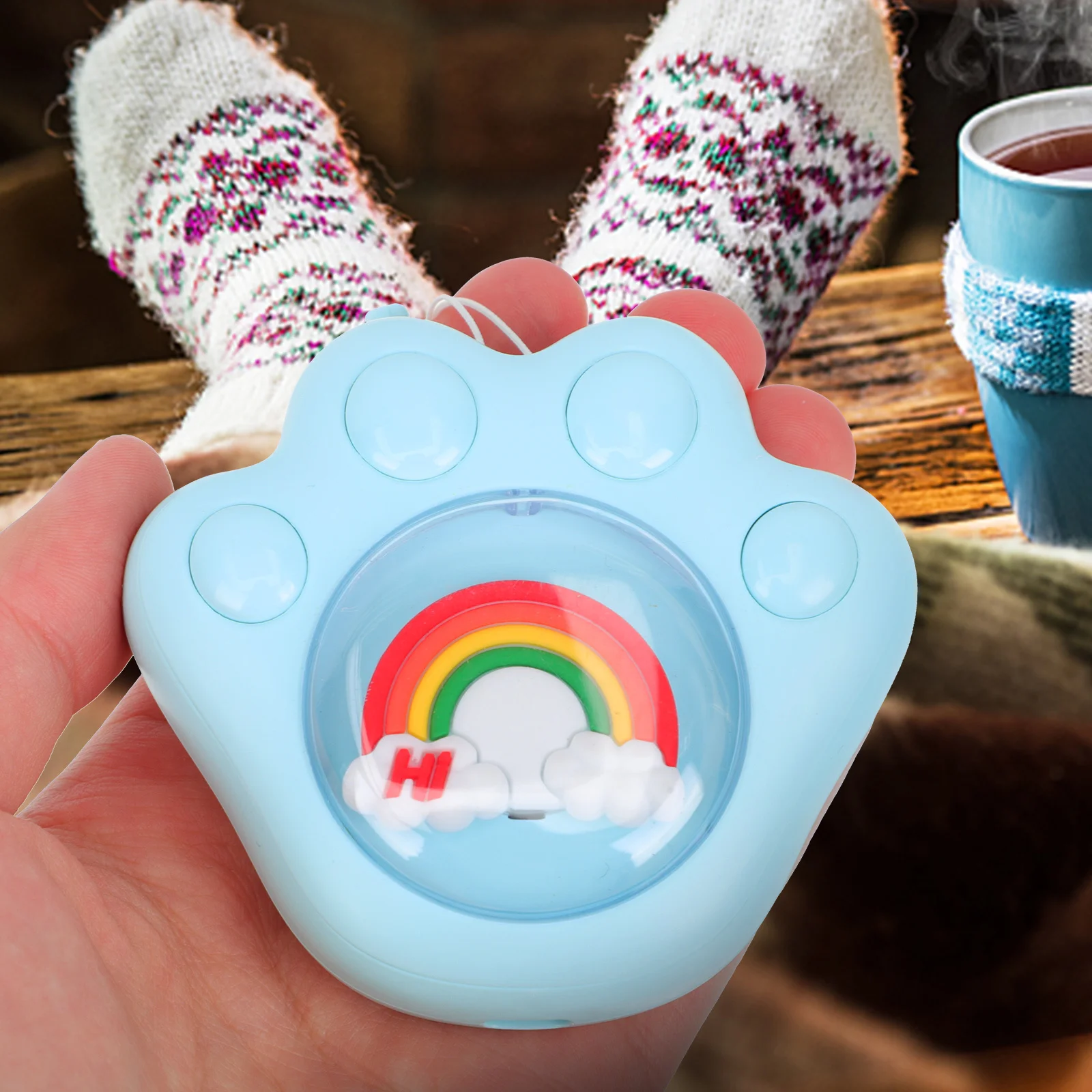 Cat Paw Hand Warmer Cute Cartoon Glowing Light Portable Reusable Quick Heating 3S Warm Winter Outdoor Accessory Safety Camping
Cat Paw Hand Warmer Cute Cartoon Glowing Light Portable Reusable Quick Heating 3S Warm Winter Outdoor Accessory Safety Camping