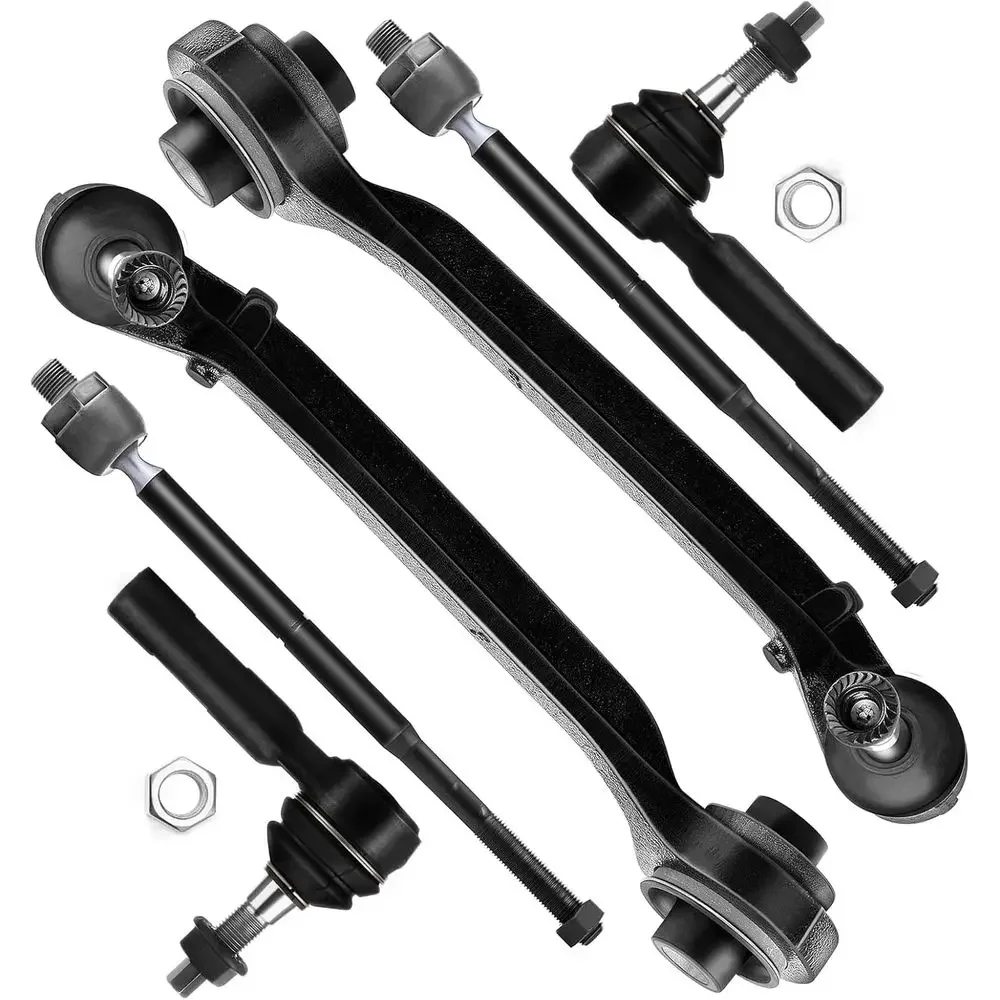 6pcs 2WD Lower Control Arms Kit for 2005-2010 Magnum and 300 with Inner Outer Tie Rod Ends Suspension
6pcs 2WD Lower Control Arms Kit for 2005-2010 Magnum and 300 with Inner Outer Tie Rod Ends Suspension