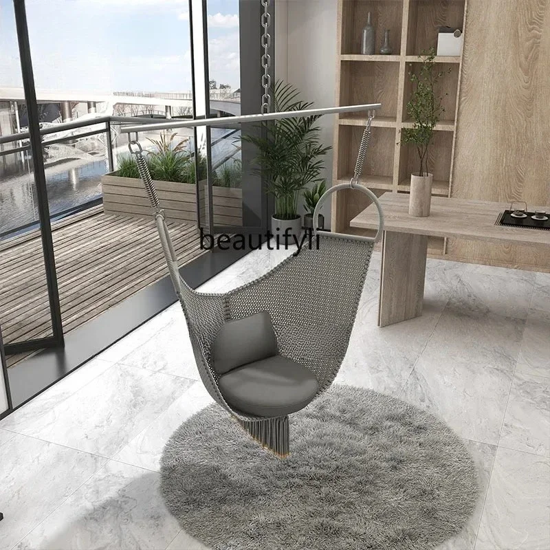 yj15 Designer indoor hanging chair swing household balcony hanging basket light luxury hanging chair living room
yj15 Designer indoor hanging chair swing household balcony hanging basket light luxury hanging chair living room