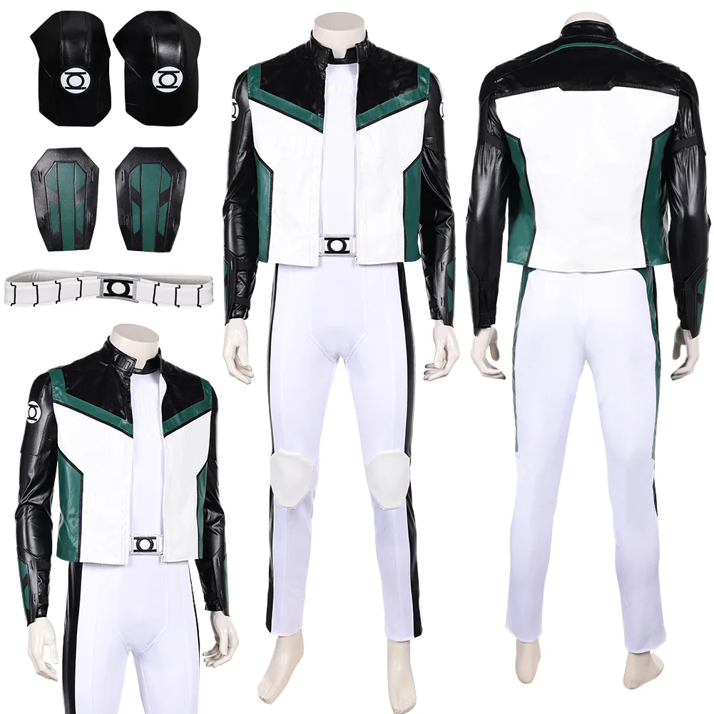 2025 Movie Male Superhero Cosplay Lantern of Green Guy Jumpsuit Clothing Roleplay Costume Outfits Halloween Carnival Party Suits
2025 Movie Male Superhero Cosplay Lantern of Green Guy Jumpsuit Clothing Roleplay Costume Outfits Halloween Carnival Party Suits