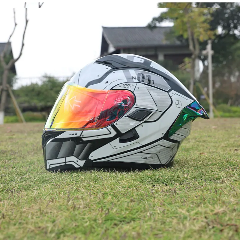 ORZ motorcycle helmet, men's and women's open face helmet, dual lens motorcycle helmet, suitable for all seasons
ORZ motorcycle helmet, men's and women's open face helmet, dual lens motorcycle helmet, suitable for all seasons