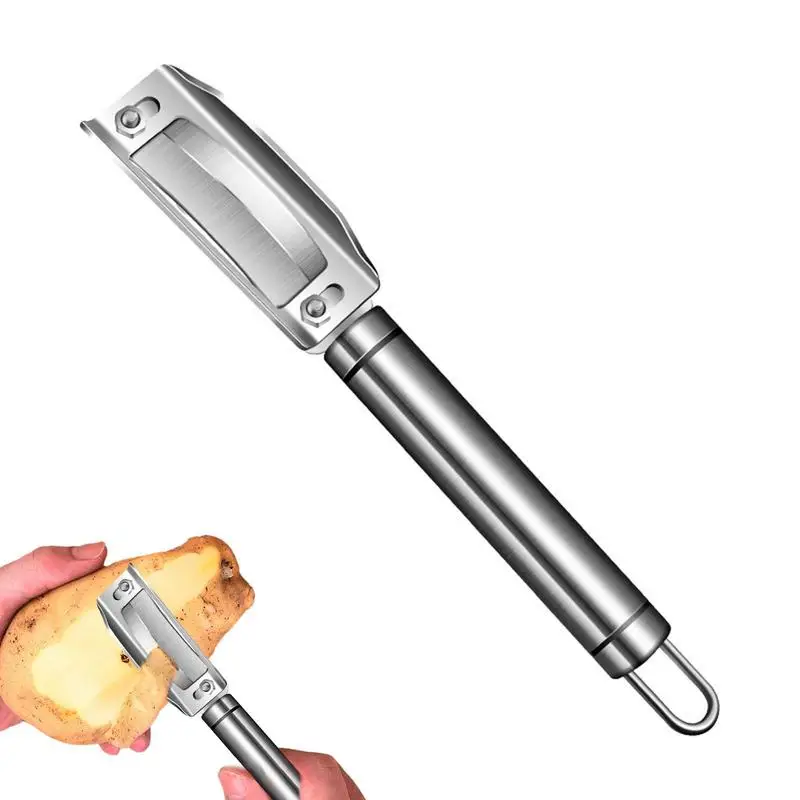Fruit Peeler Stainless Steel Cucumber Food Peeler Ergonomic Non-Slip Handle Household Supplies Kitchen Gadgets For Restaurant
Fruit Peeler Stainless Steel Cucumber Food Peeler Ergonomic Non-Slip Handle Household Supplies Kitchen Gadgets For Restaurant