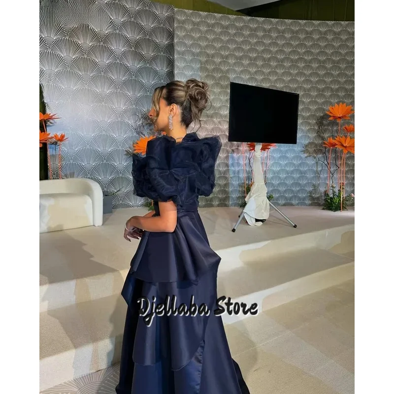 Navy Blue Satin Evening Dress Off The Shoulder A Line Prom Gown Simple Elegant Arabic Prom Party Dresses Customized
Navy Blue Satin Evening Dress Off The Shoulder A Line Prom Gown Simple Elegant Arabic Prom Party Dresses Customized