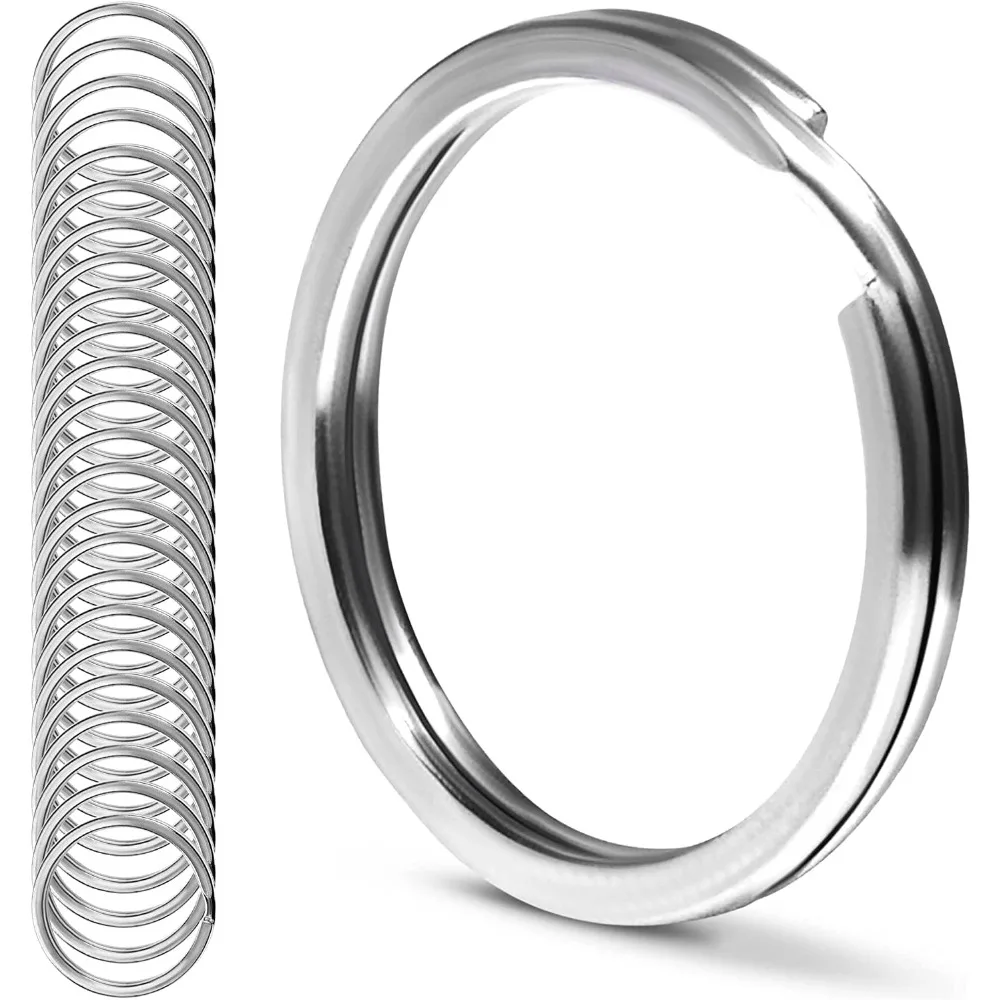 Surgical and Marine Grade Stainless Steel Split Ring for Keychains SS316L Key Rings for Car Keys
Surgical and Marine Grade Stainless Steel Split Ring for Keychains SS316L Key Rings for Car Keys