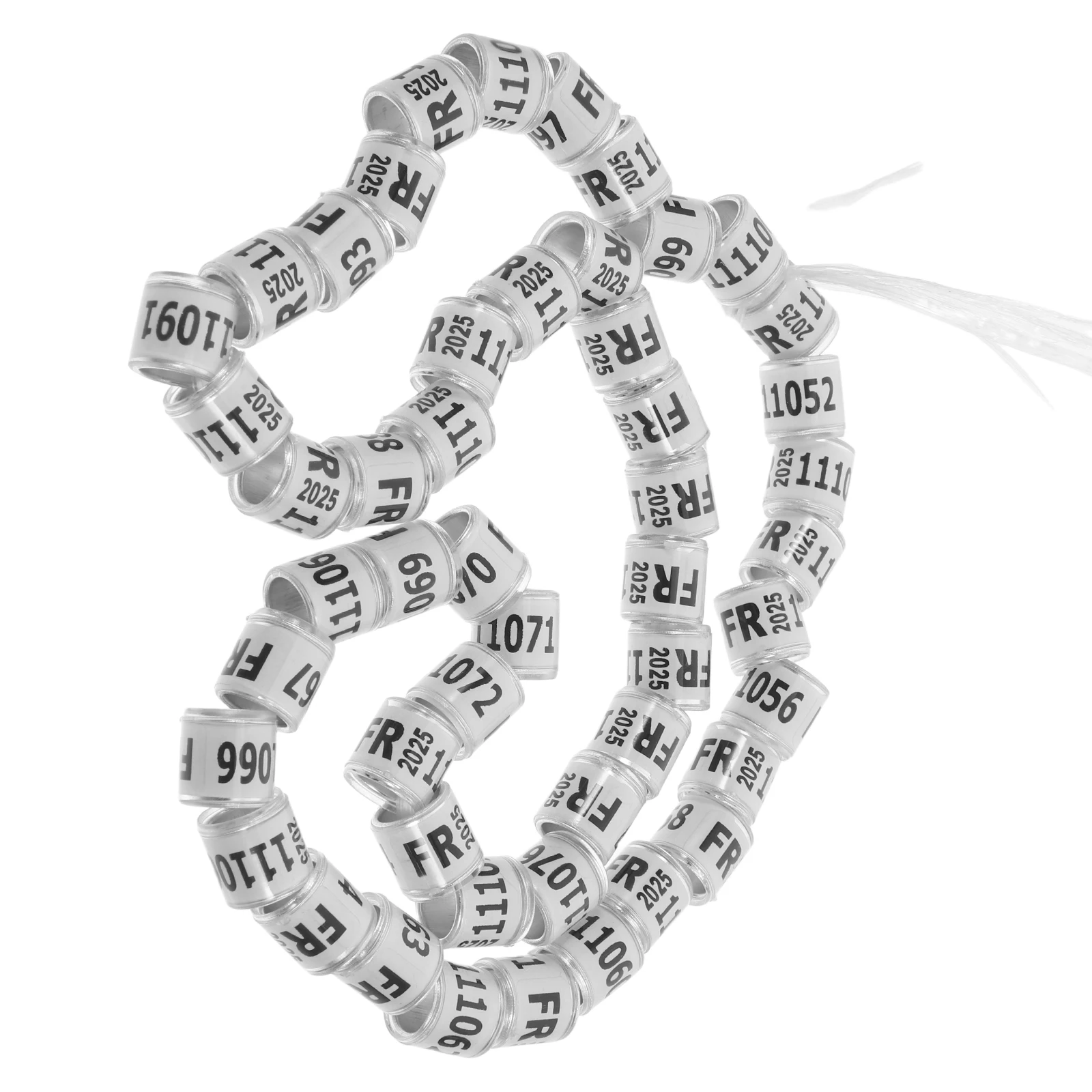 50 Pcs Racing Pigeon Anklet Bird Bands for Pigeons Aluminum Alloy Watch Chicken Foot Ring Clip Leg Breeding Adjustable Poultry
50 Pcs Racing Pigeon Anklet Bird Bands for Pigeons Aluminum Alloy Watch Chicken Foot Ring Clip Leg Breeding Adjustable Poultry