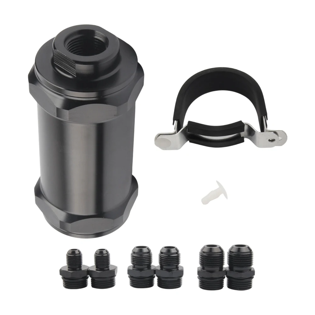 Billet Aluminum Inline Fuel Filter Automotive Tuning High Capacity Fuel Systems For Enhanced Fuel Filtration
Billet Aluminum Inline Fuel Filter Automotive Tuning High Capacity Fuel Systems For Enhanced Fuel Filtration