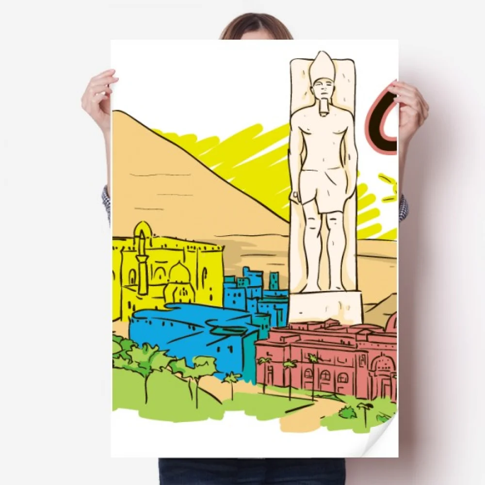 Ancient Egypt Decorative City Pattern Sticker Decoration Poster Playbill Wallpaper Window Decal
Ancient Egypt Decorative City Pattern Sticker Decoration Poster Playbill Wallpaper Window Decal