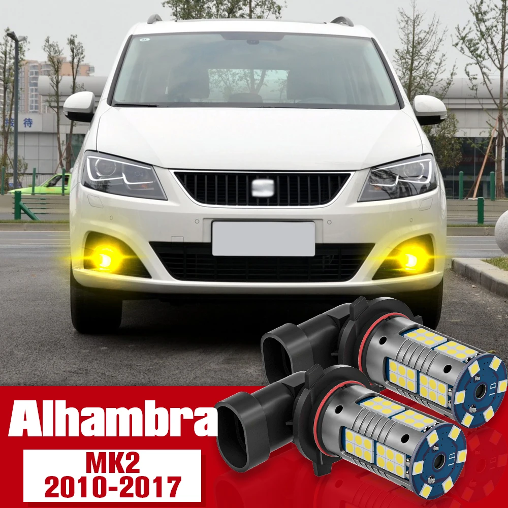 2pcs Front Fog Light Accessories LED Bulb Lamp For Seat Alhambra MK2 2010-2017 2011 2012 2013 2014 2015 2016
2pcs Front Fog Light Accessories LED Bulb Lamp For Seat Alhambra MK2 2010-2017 2011 2012 2013 2014 2015 2016