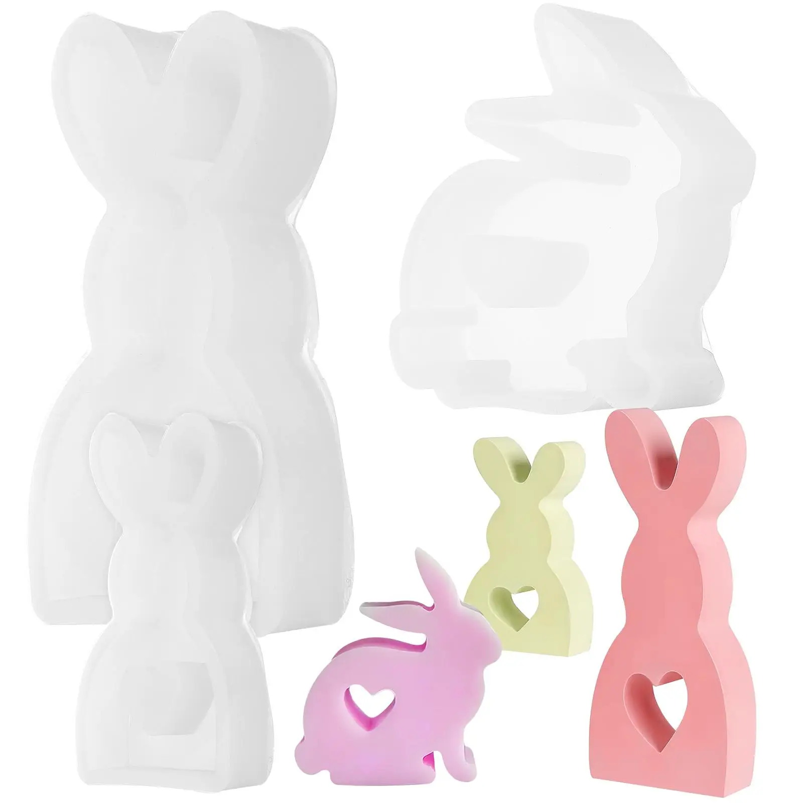 3 Pcs Love Mold Easter Fondant Molds Heart Shaped Flexible Food Grade Silicone Reusable Creative Design Easter
3 Pcs Love Mold Easter Fondant Molds Heart Shaped Flexible Food Grade Silicone Reusable Creative Design Easter