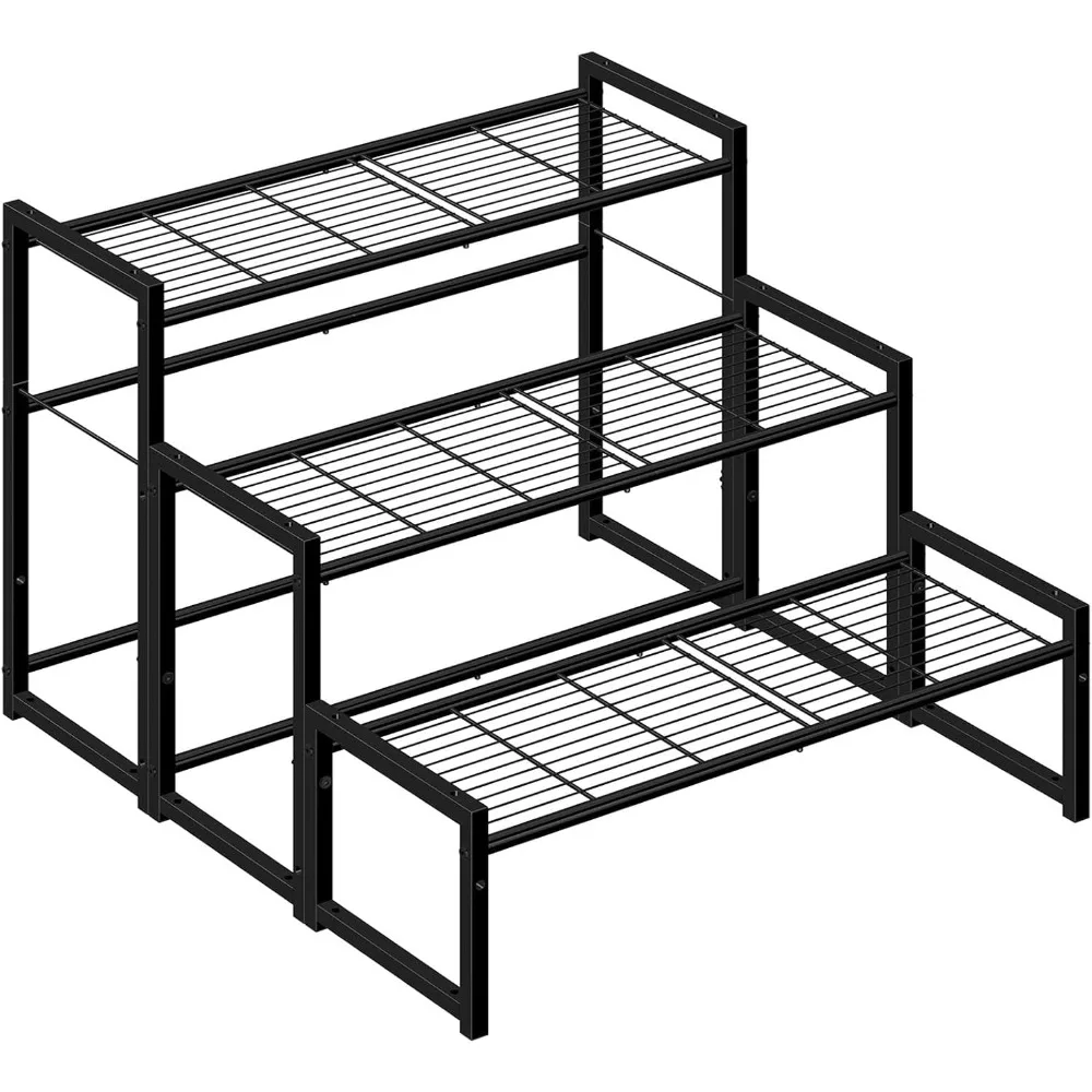 3 Tier Metal Plant Stand Outdoor Indoor Waterproof, Stackable Heavy Duty Tall Plant Shelf Flower Pot Holder
3 Tier Metal Plant Stand Outdoor Indoor Waterproof, Stackable Heavy Duty Tall Plant Shelf Flower Pot Holder