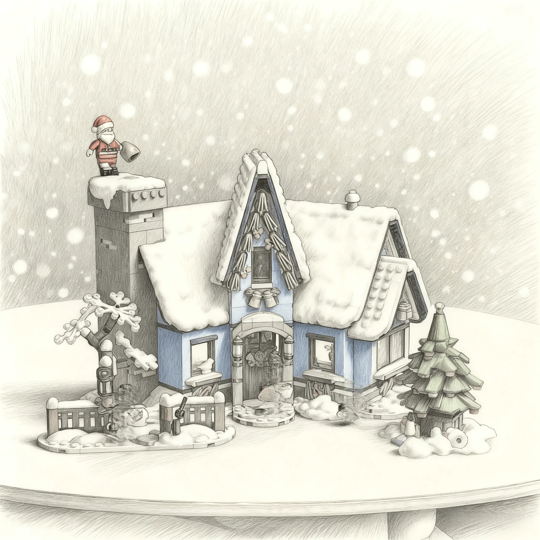 MOC 1445 шт., набор строительных блоков для посетителей Санты, игрушки для детей, рождественский подарок
MOC 1445 шт., набор строительных блоков для посетителей Санты, игрушки для детей, рождественский подарок