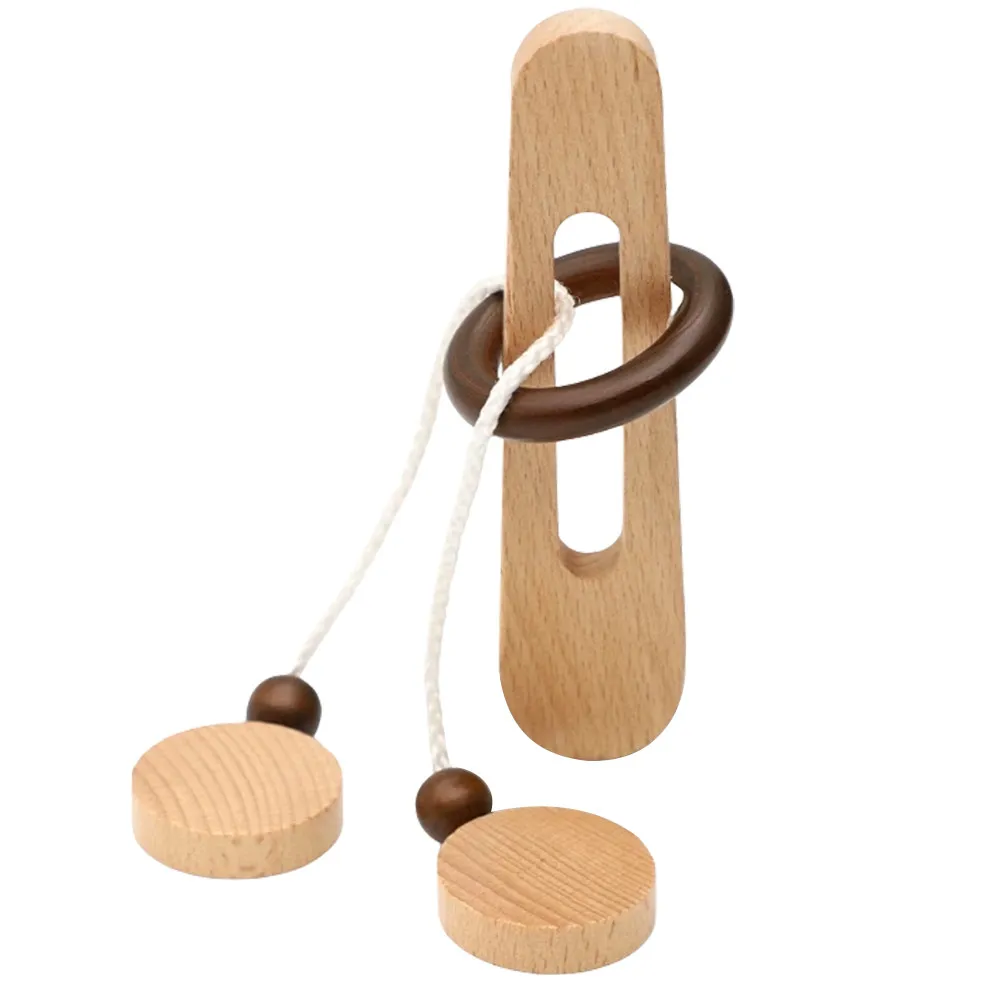 Wooden Unlocking Puzzle Educational Brain Teaser Mental Knot Intellectual Game for Family Adults Kids Knot Toy
Wooden Unlocking Puzzle Educational Brain Teaser Mental Knot Intellectual Game for Family Adults Kids Knot Toy