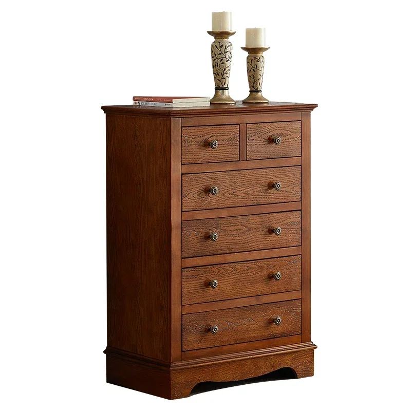 American-Style Solid Wood Chest of Drawer Bedroom Large Capacity Locker Simple Style
American-Style Solid Wood Chest of Drawer Bedroom Large Capacity Locker Simple Style