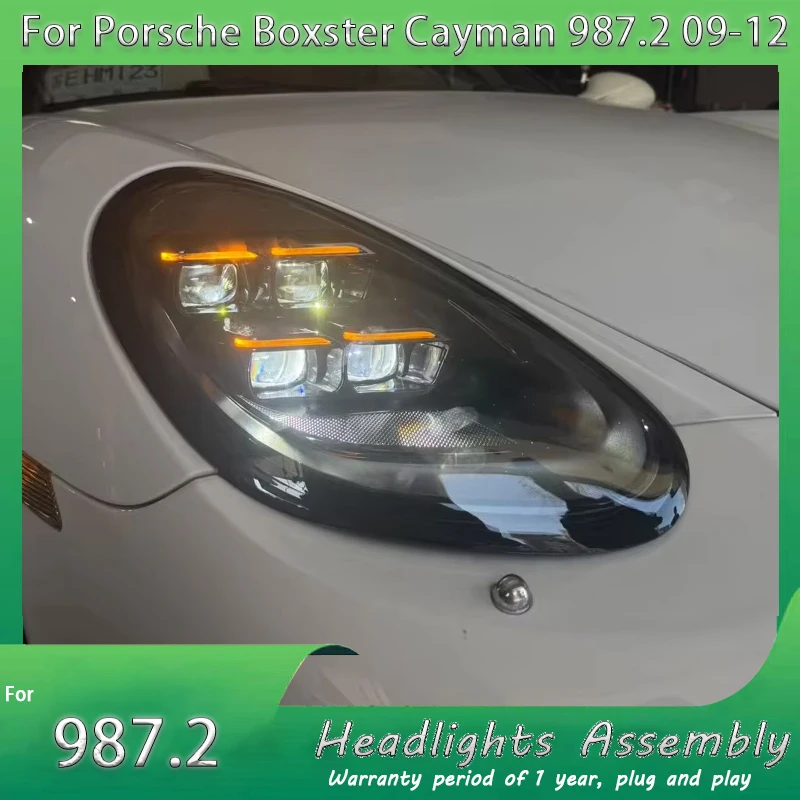 For Porsche Cayman Boxster 987.2 2009 2012 Models Upgrade High Quality LED Head Lights 2025 Matrix Headlights Head Lamp
For Porsche Cayman Boxster 987.2 2009 2012 Models Upgrade High Quality LED Head Lights 2025 Matrix Headlights Head Lamp