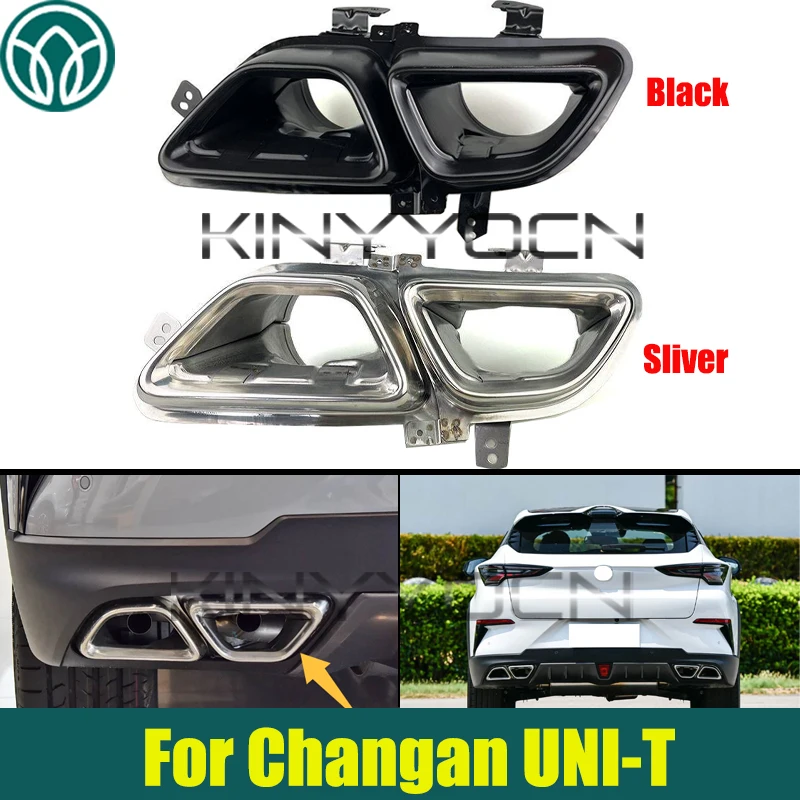 Stainless Steel Rear Bumper Car Tail Exhaust Pipe Tip For Changan UNI-T UNIT Rear Exhaust Muffler Tail End Pipe
Stainless Steel Rear Bumper Car Tail Exhaust Pipe Tip For Changan UNI-T UNIT Rear Exhaust Muffler Tail End Pipe
